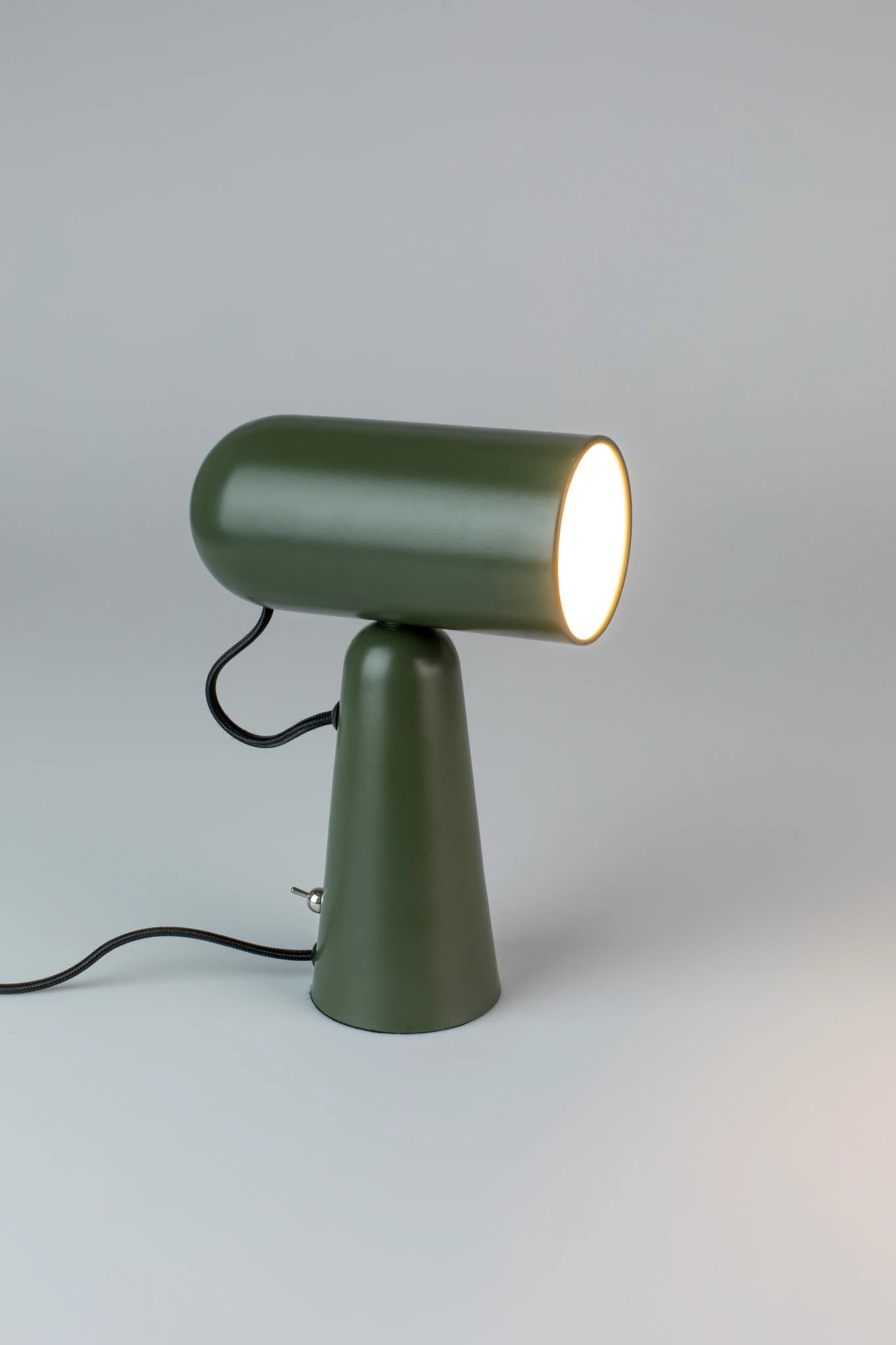 Vesper Green Iron Table Lamp