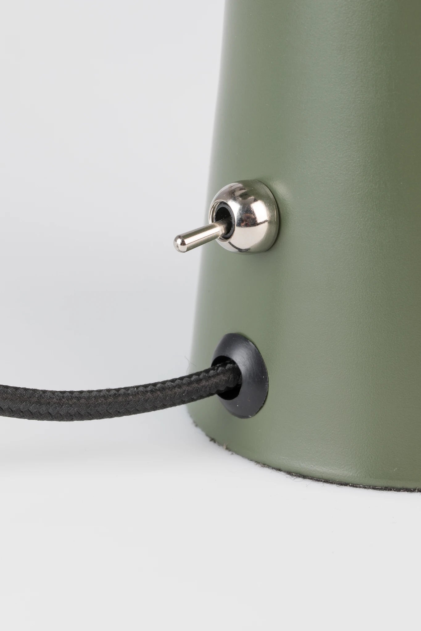 Vesper Green Iron Table Lamp