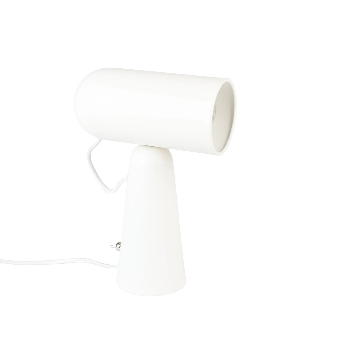 Vesper White Iron Table Lamp