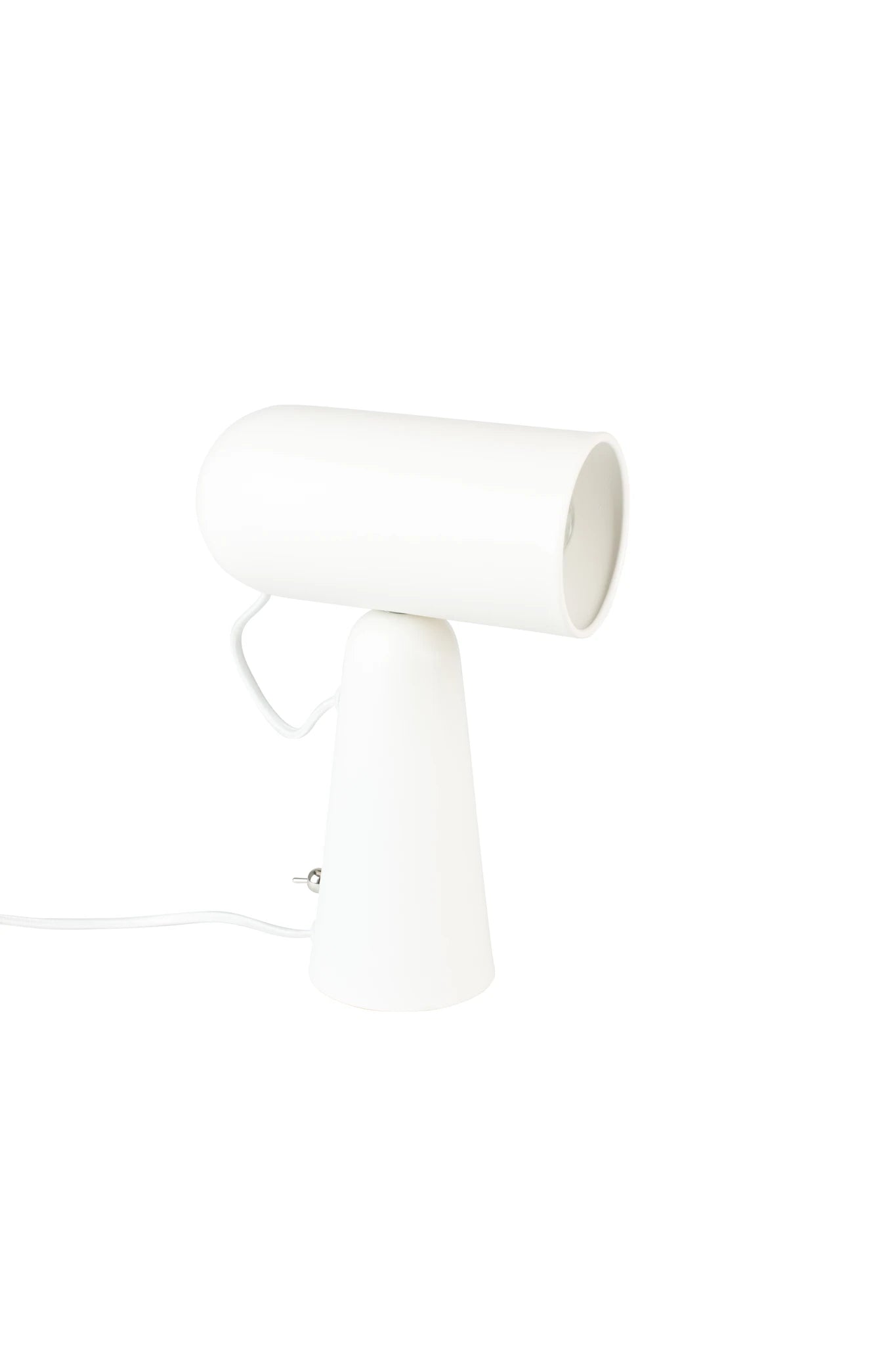 Vesper White Iron Table Lamp