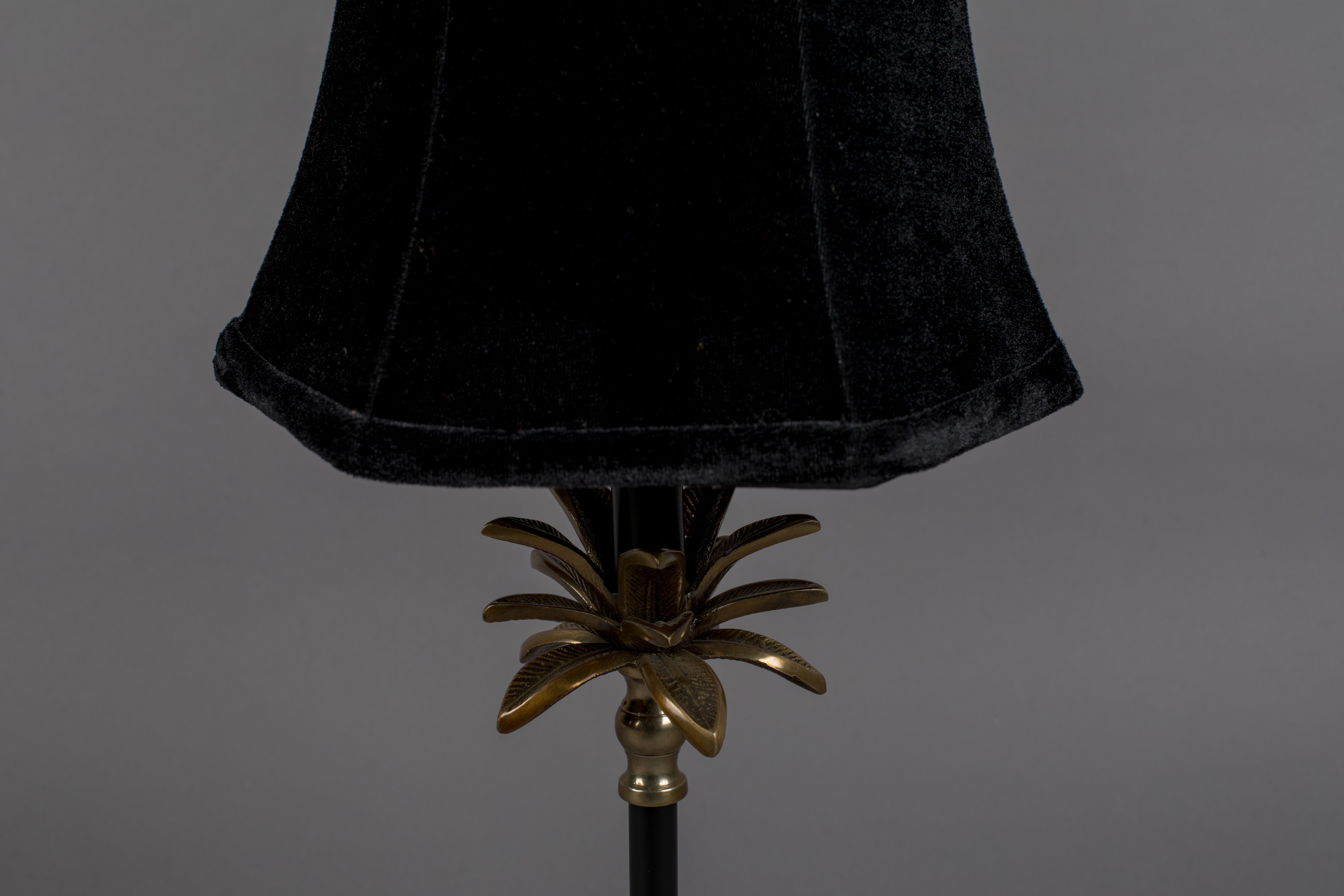 Dutchbone Cresta Gold Palm Tree Table Lamp