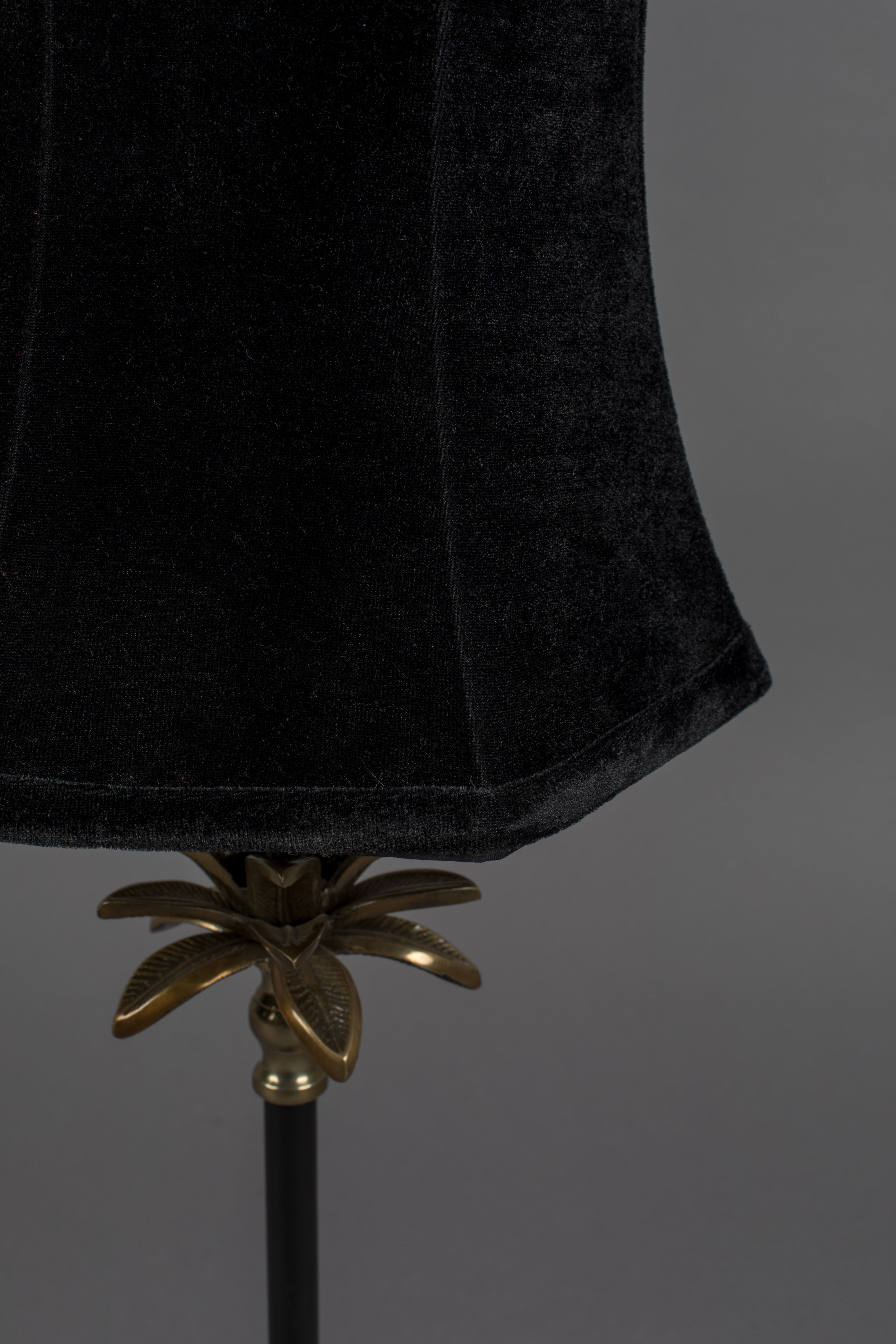 Dutchbone Cresta Gold Palm Tree Table Lamp