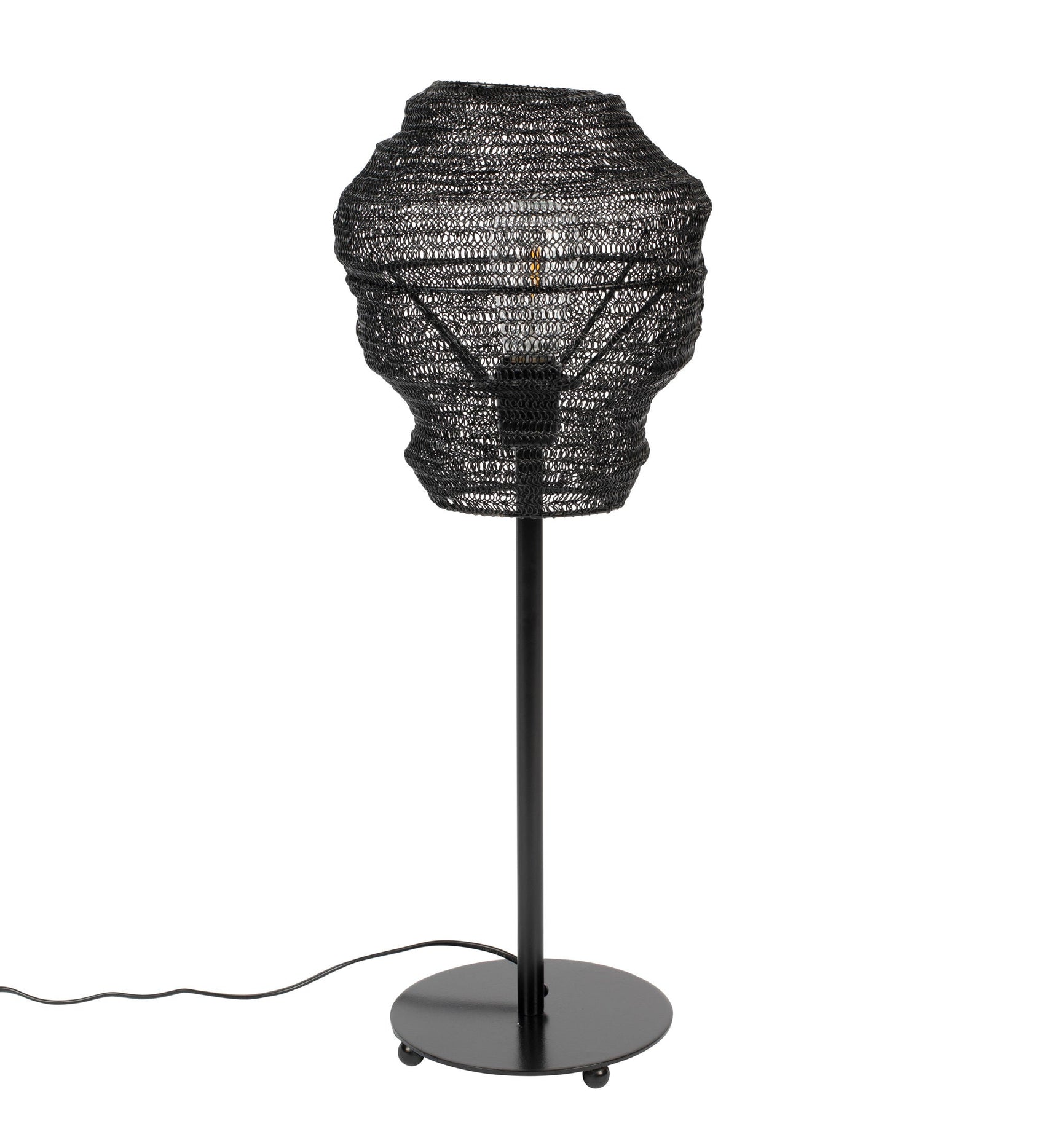 Lena Black Table Lamp