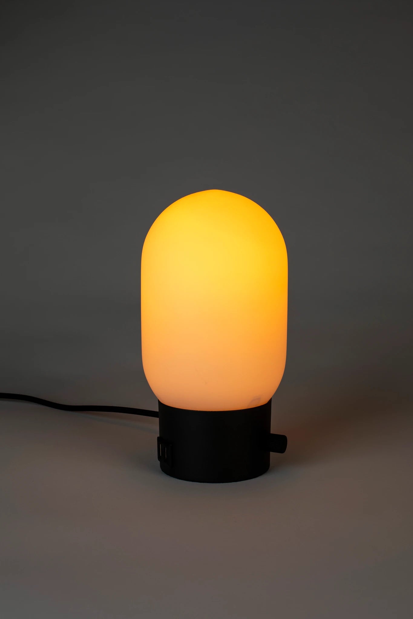 Zuiver Urban Charger Black Glass Table Lamp