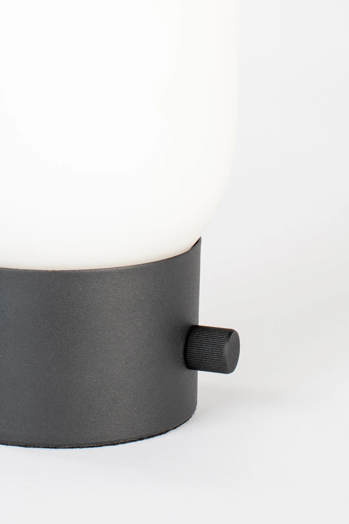 Zuiver Urban Charger Black Glass Table Lamp