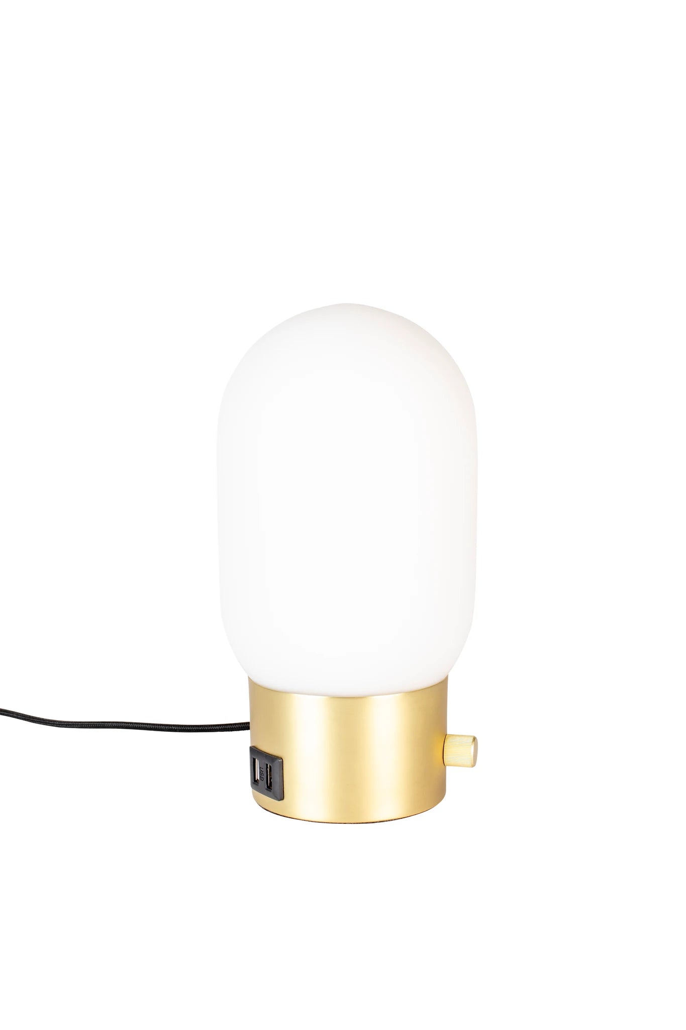 Zuiver Urban Charger Gold Glass Table Lamp