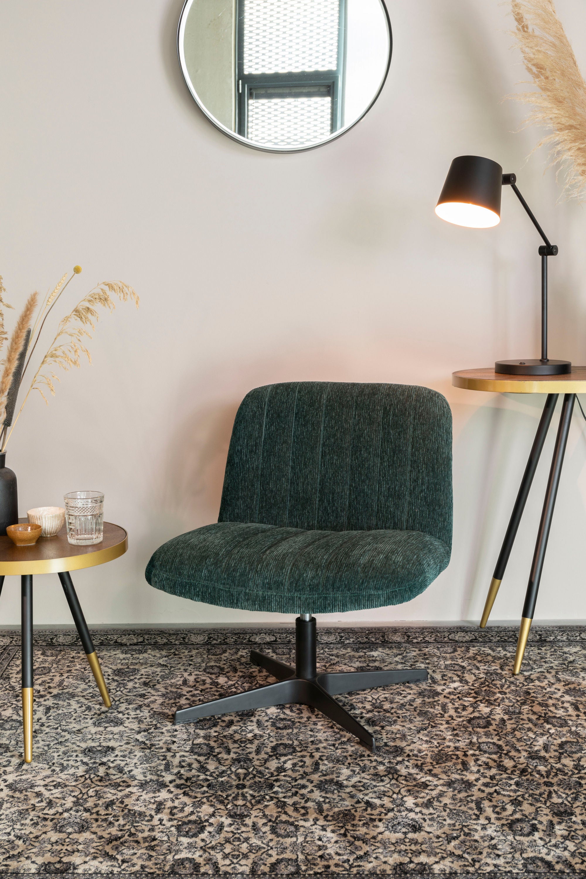 Hajo Black Iron Table Lamp