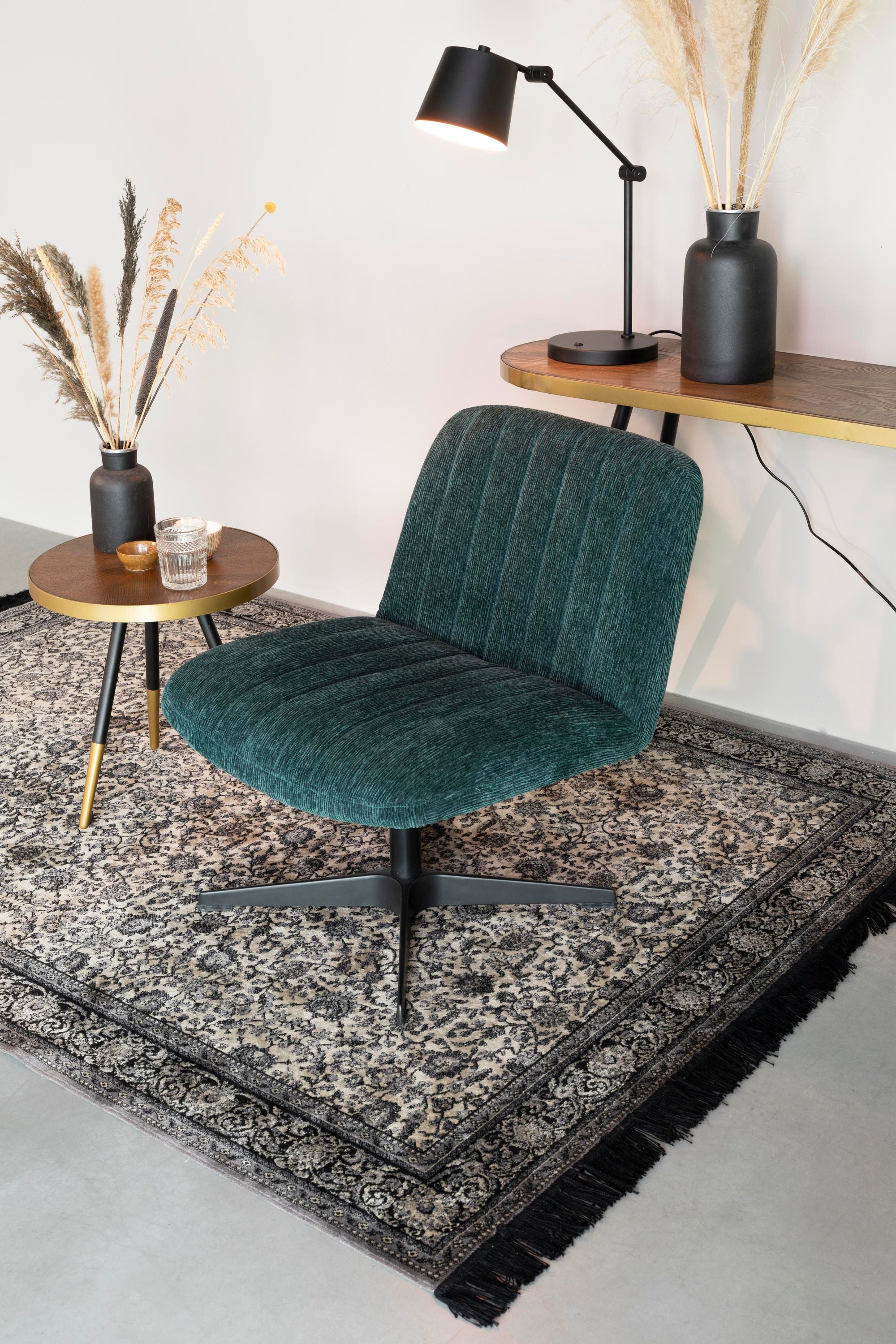 Hajo Black Iron Table Lamp