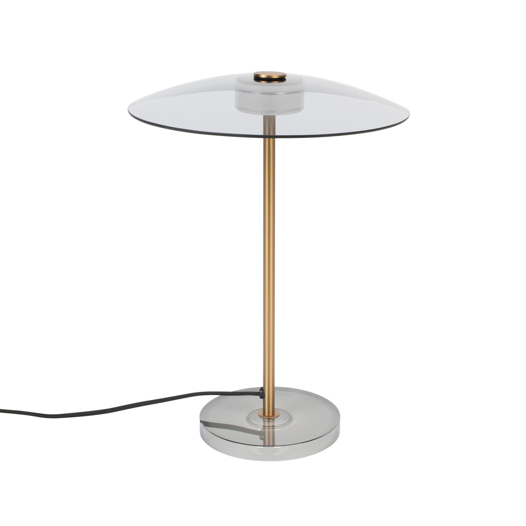 Zuiver Float Gold & Glass Table Lamp
