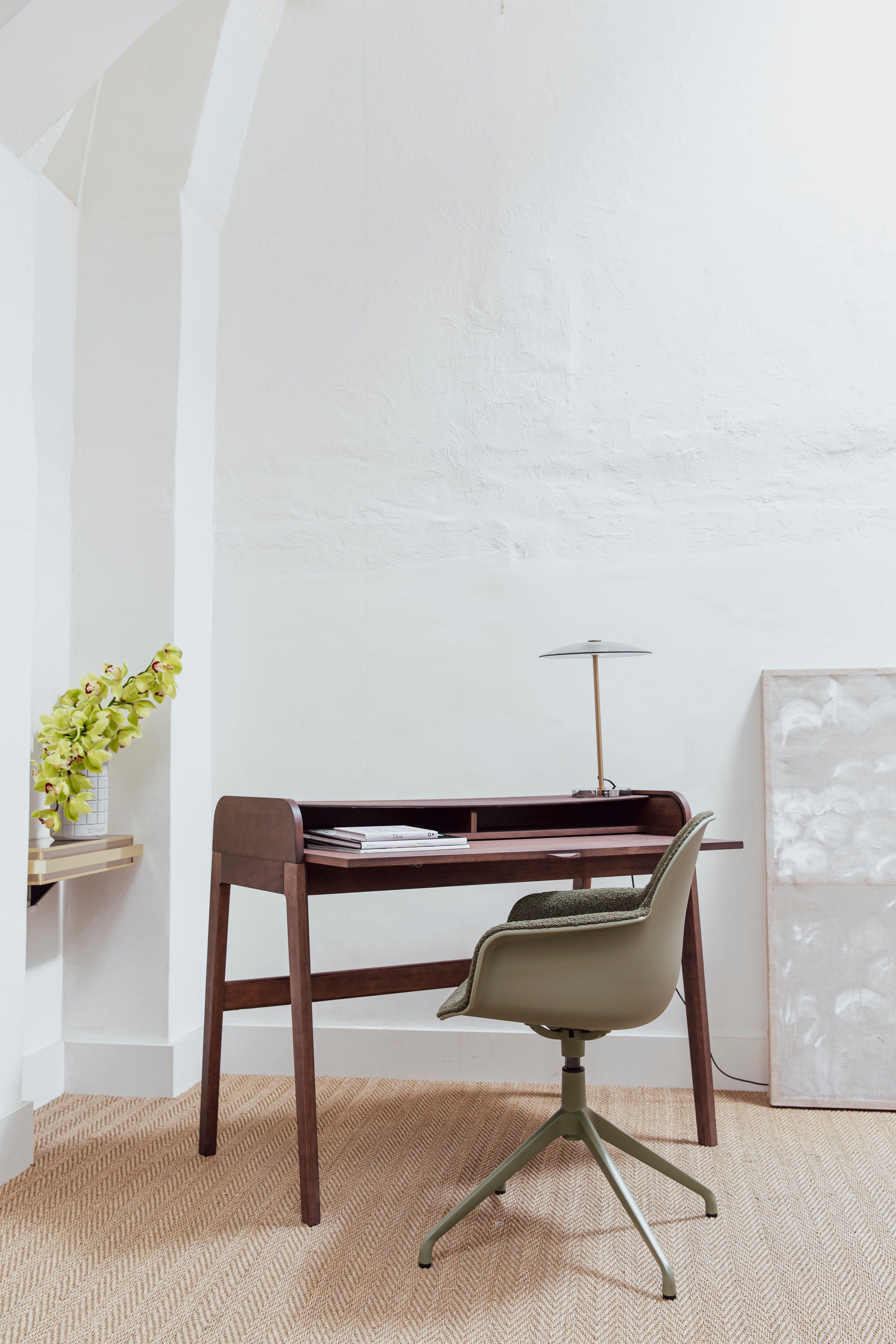 Zuiver Float Gold & Glass Table Lamp