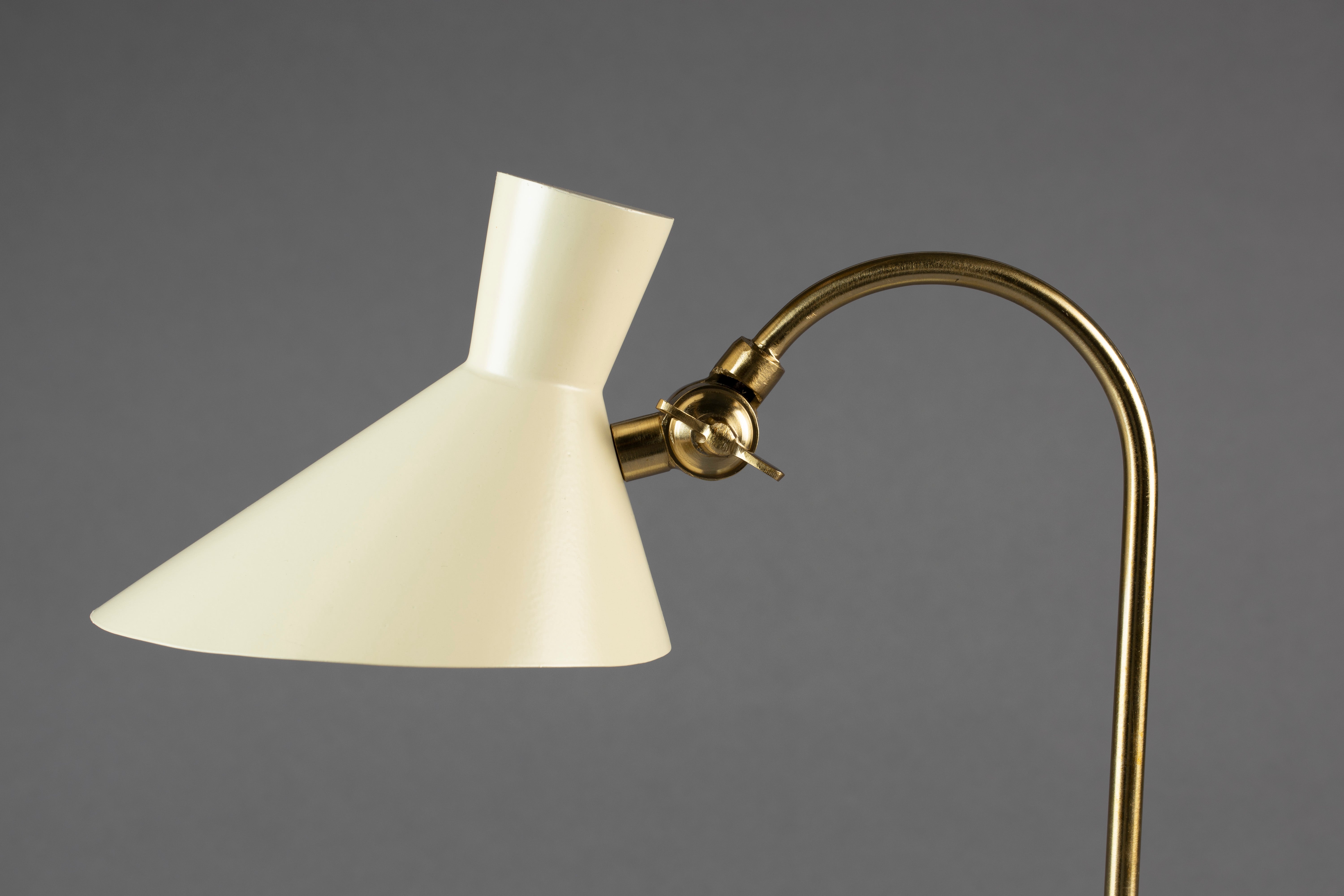 Dutchbone Gaia Ivory & Gold Table Lamp