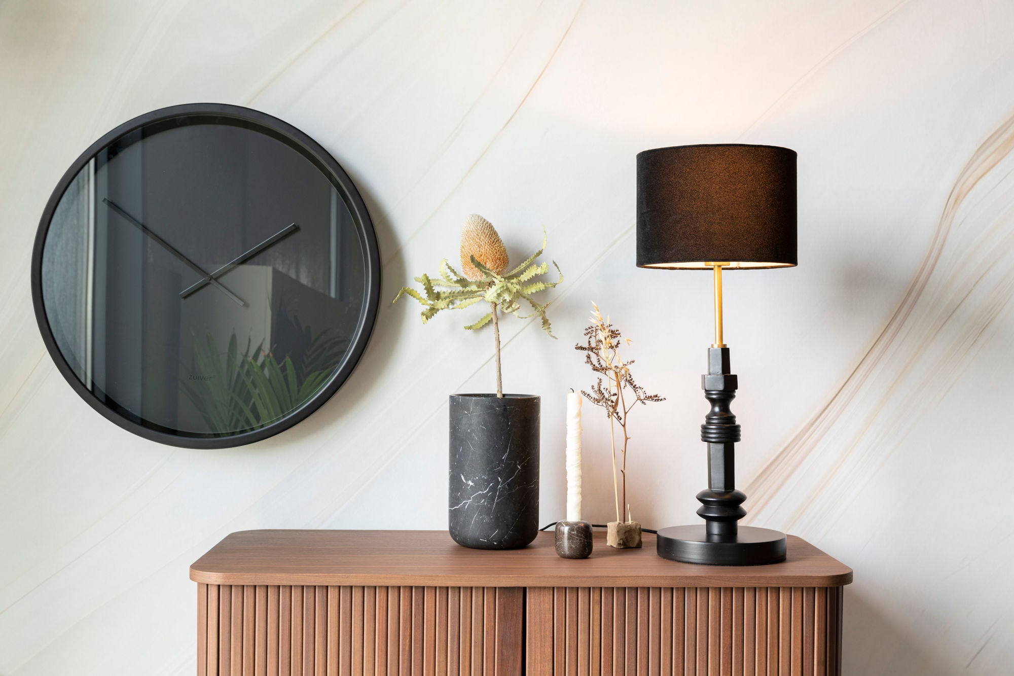 Zuiver Totem Black Table Lamp