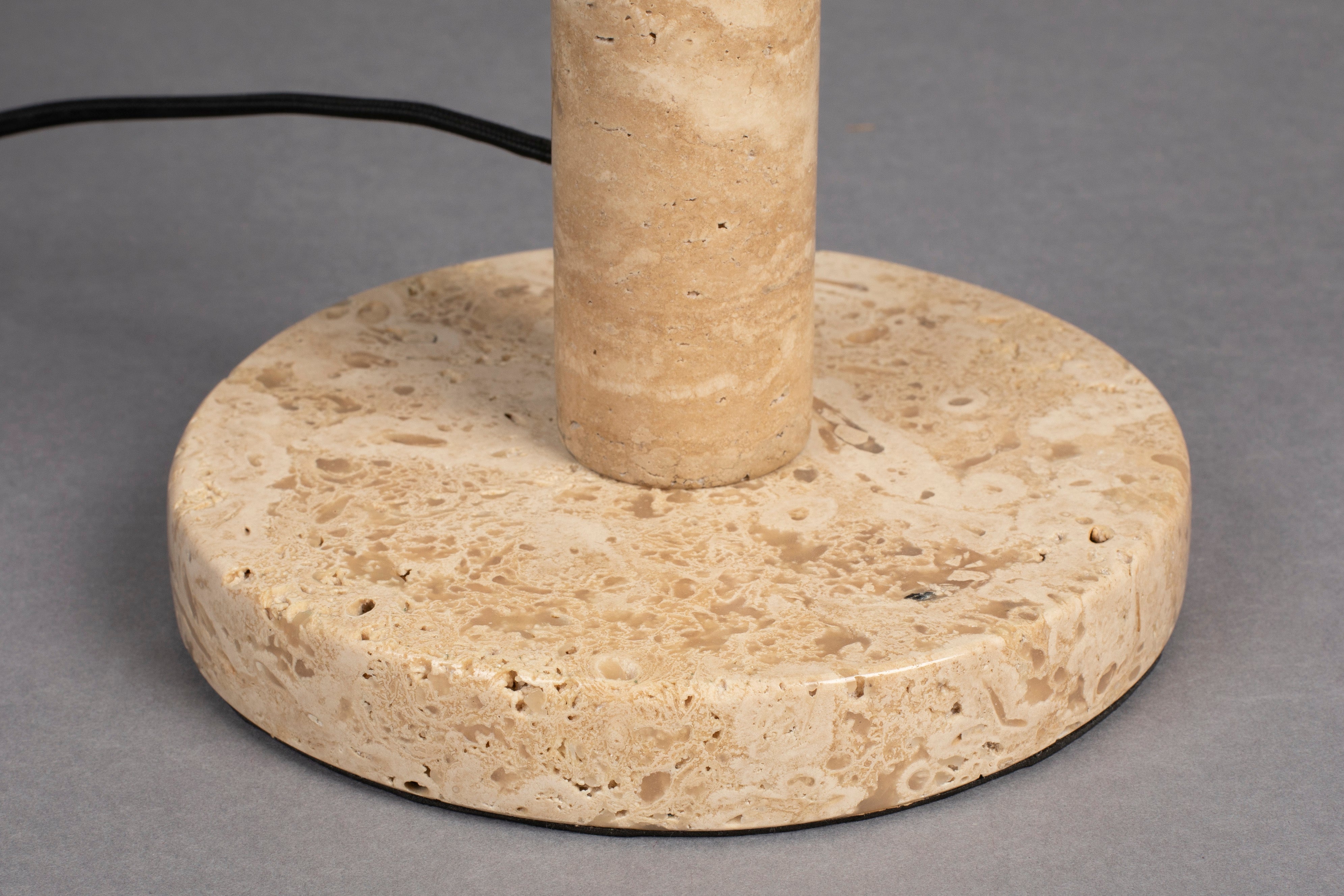 Dutchbone Yesckson Travertine Marble Table Lamp