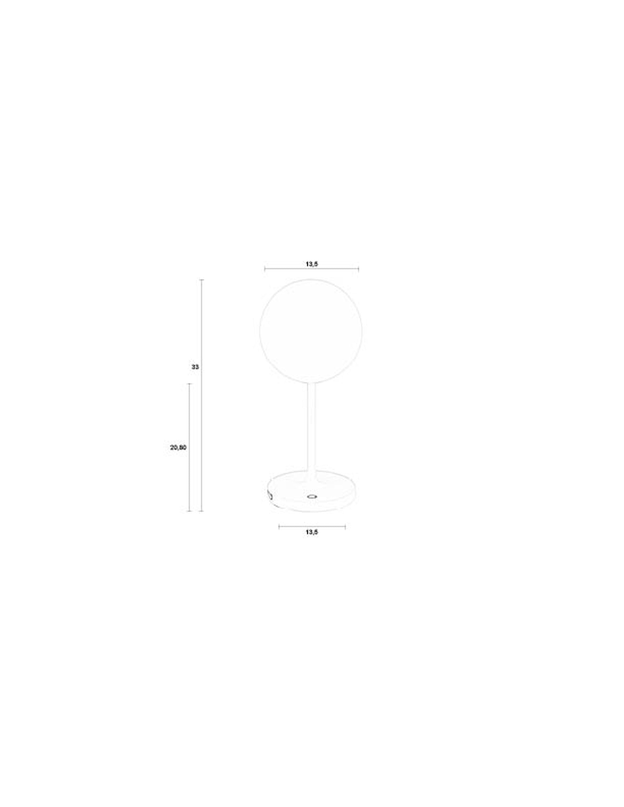 Hub Green Orb Table Lamp