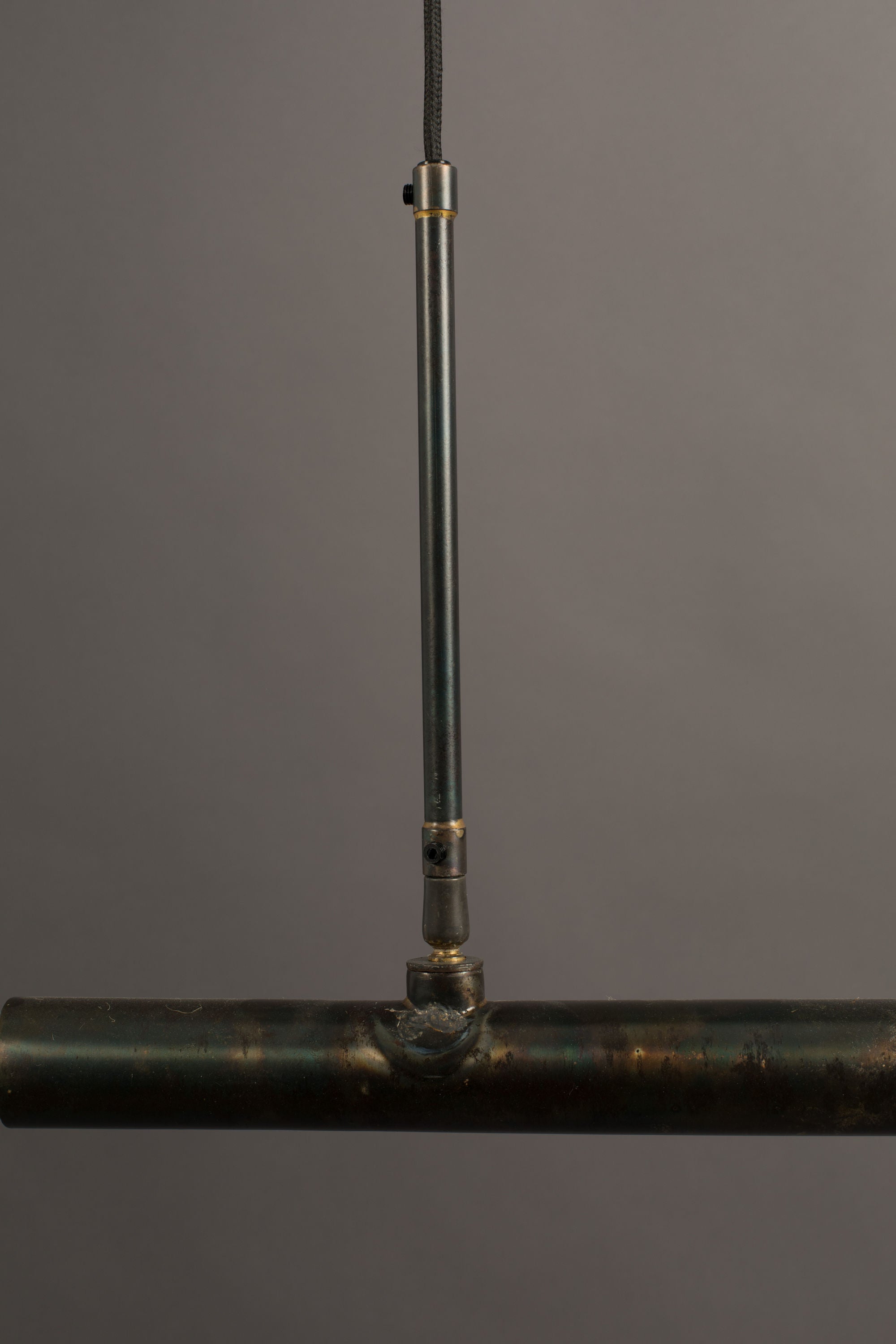 Dutchbone Doppio Burnished Iron Pendant Lamp