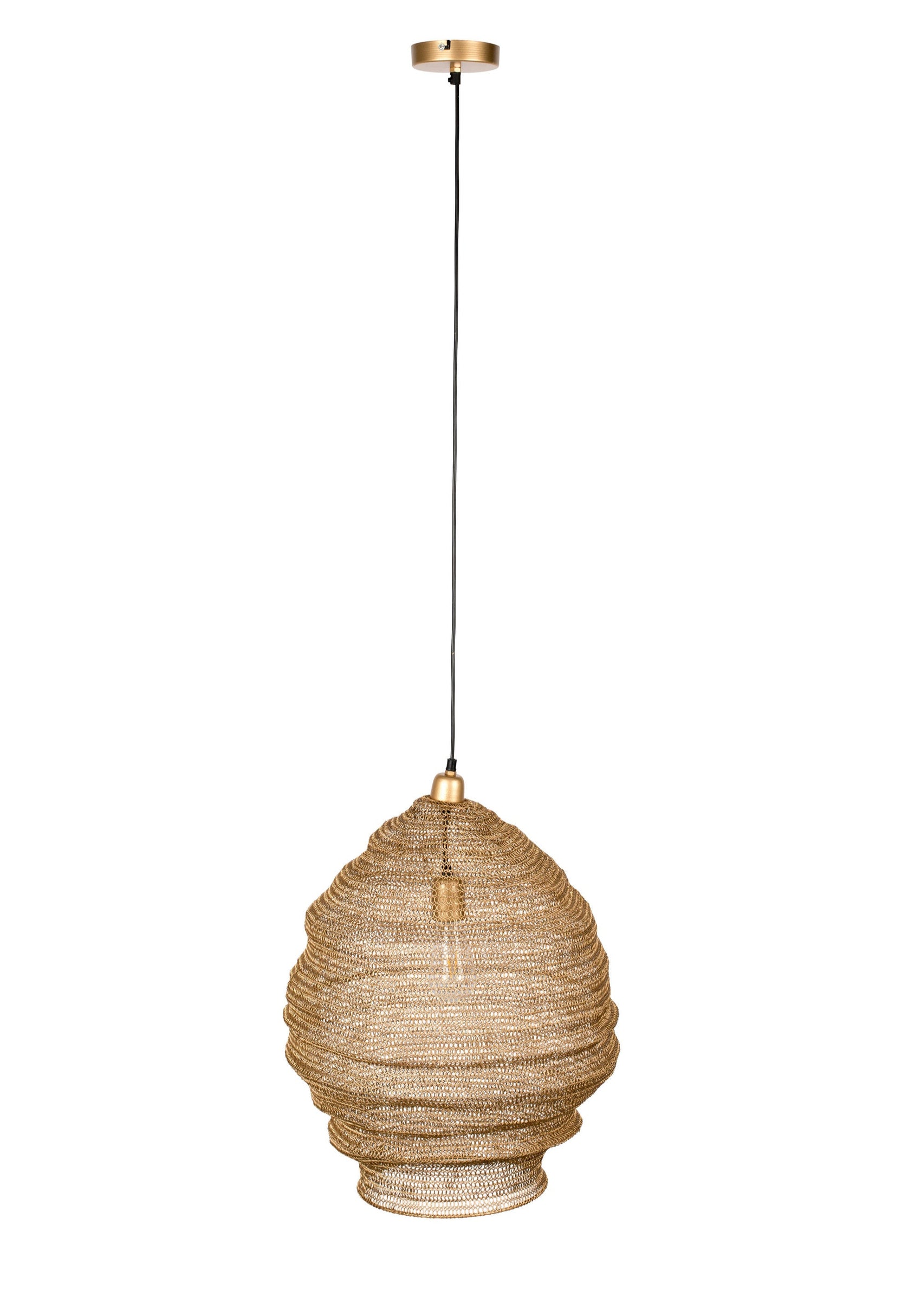 Lena Brass Pendant Lamp Large