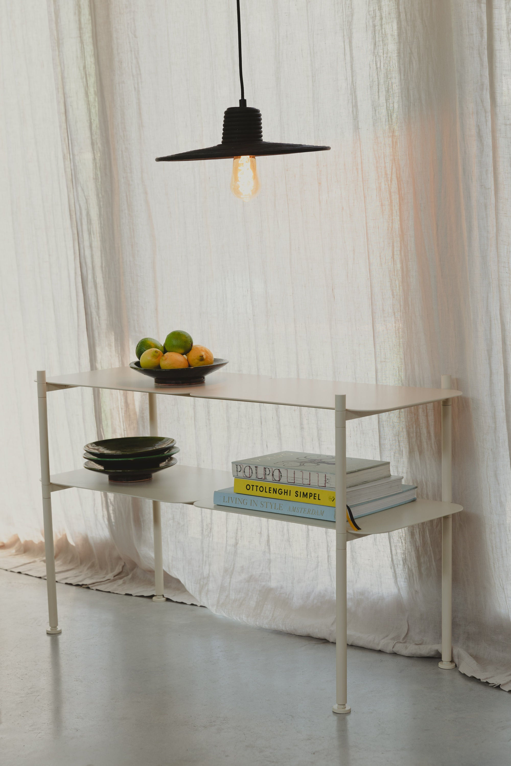 Zuiver Balance Black Rattan Pendant Lamp Small