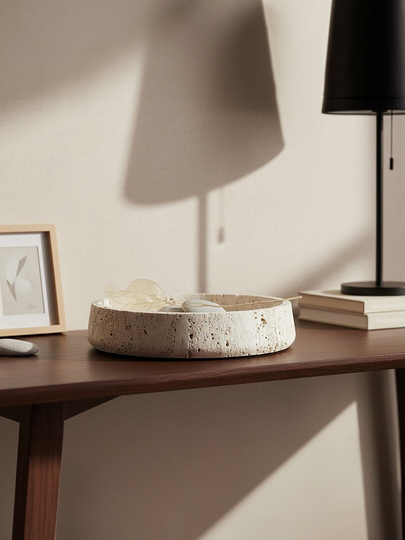 Amo Travertine Bowl