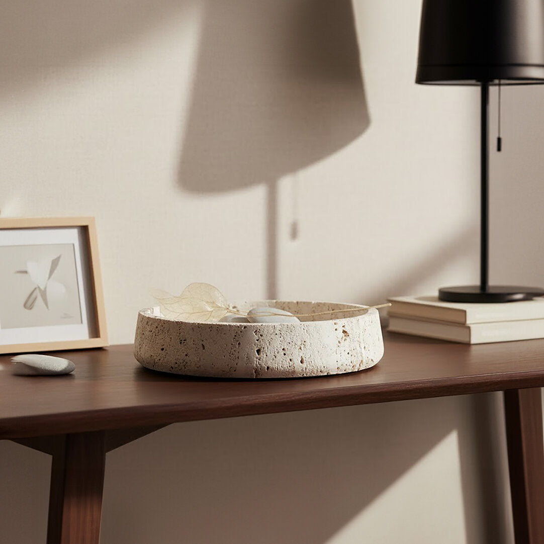 Amo Travertine Bowl