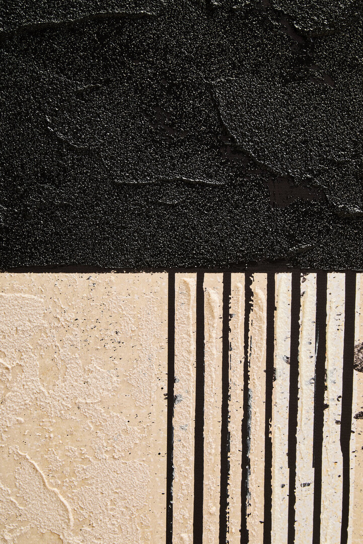 Noah Black & Cream Wall Art