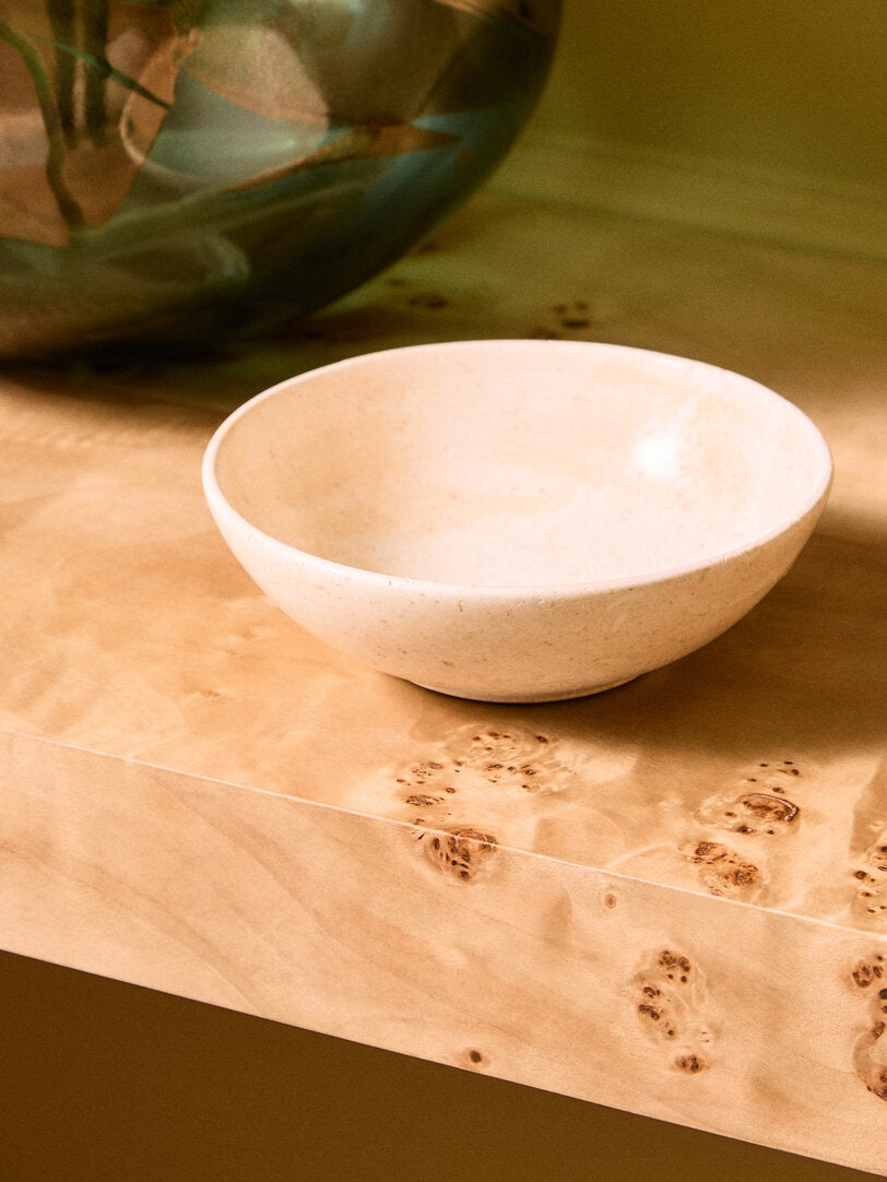 Karter Cream Marble Bowl