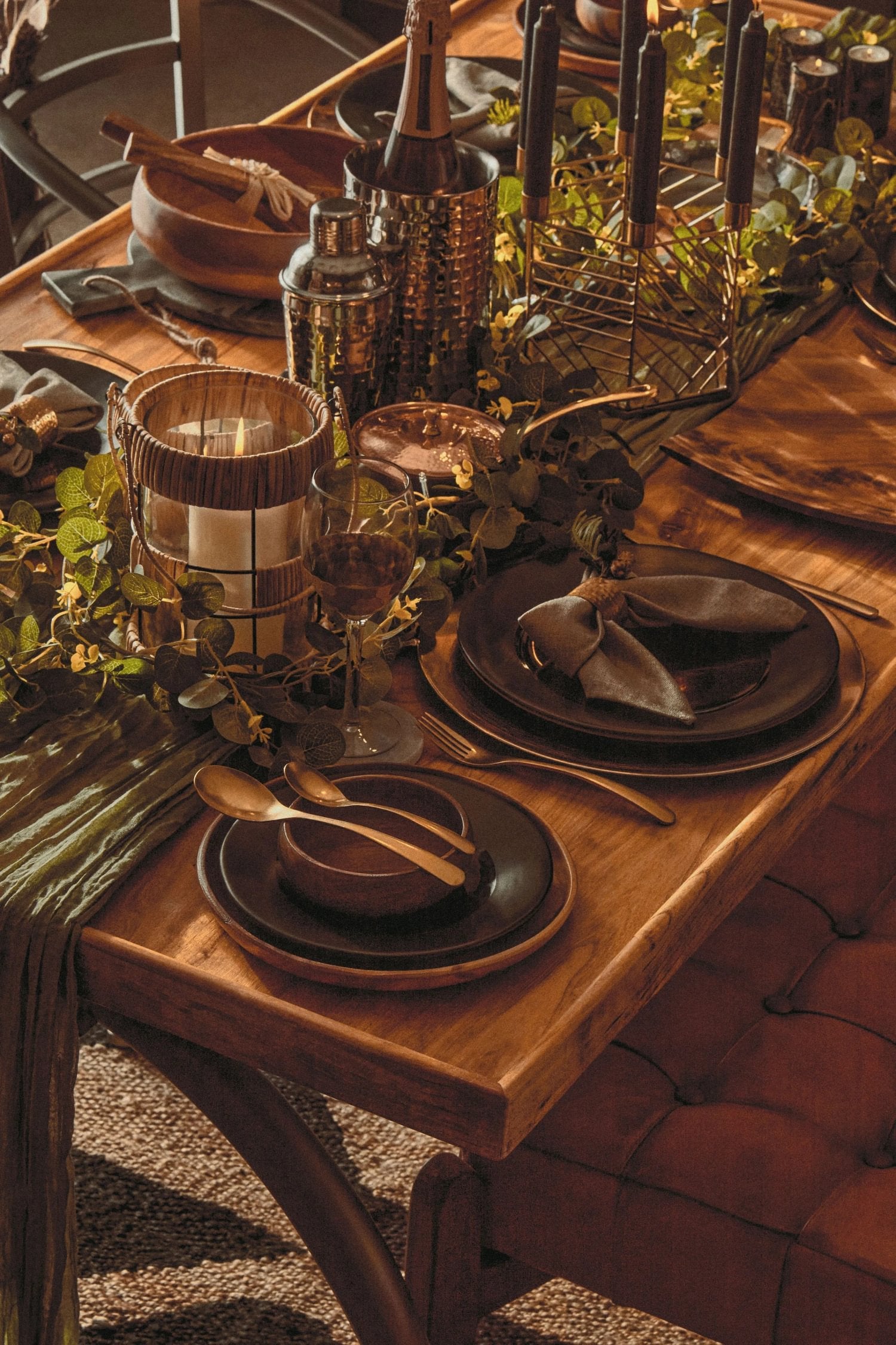 Arden Round Acacia Wood Plate