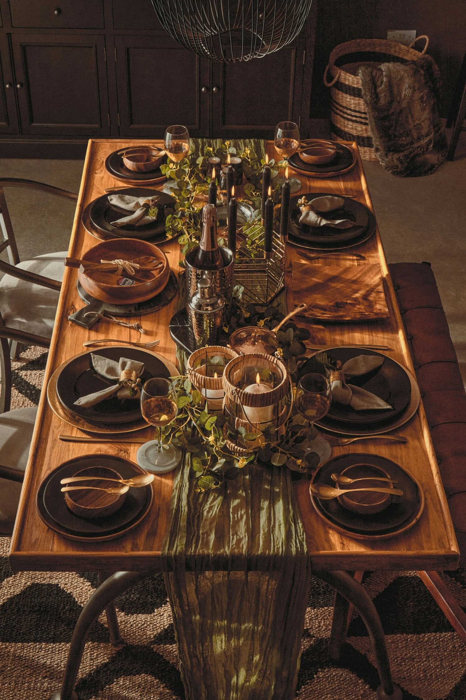 Arden Round Acacia Wood Plate