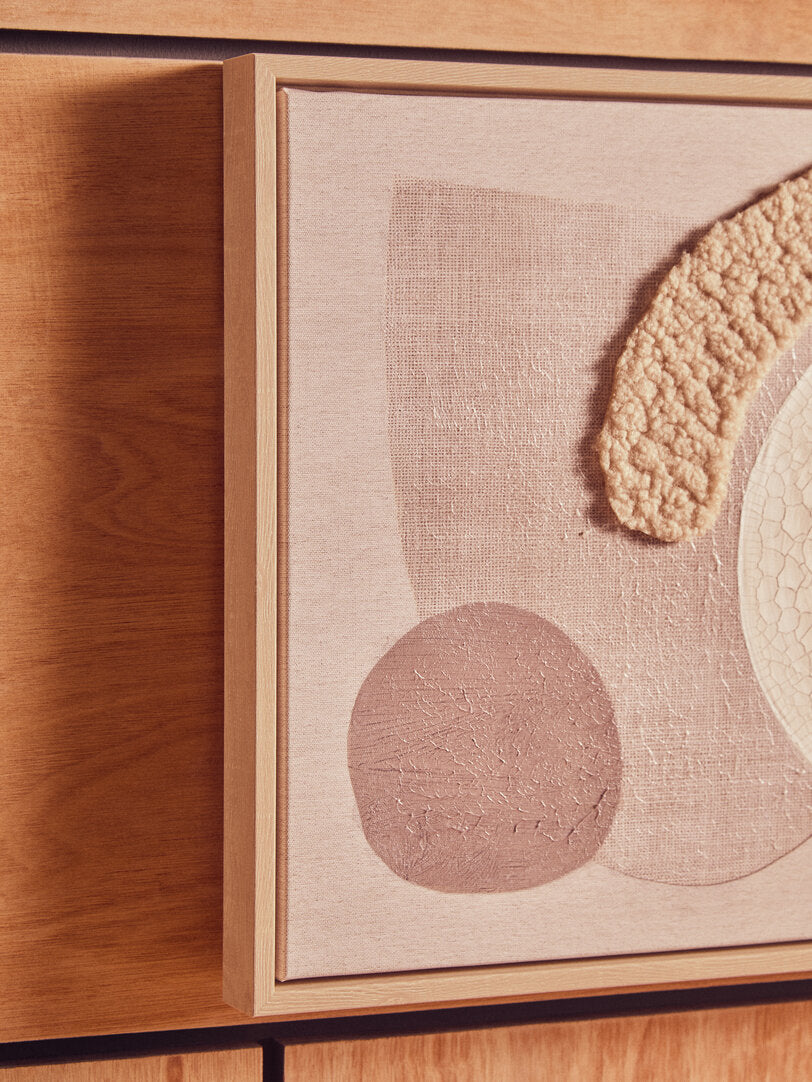 Noah Set of 2 Natural Textured Wall Art