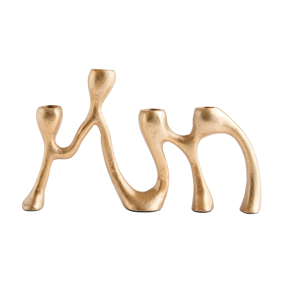 Atelier 4 Light Gold Candle Holder