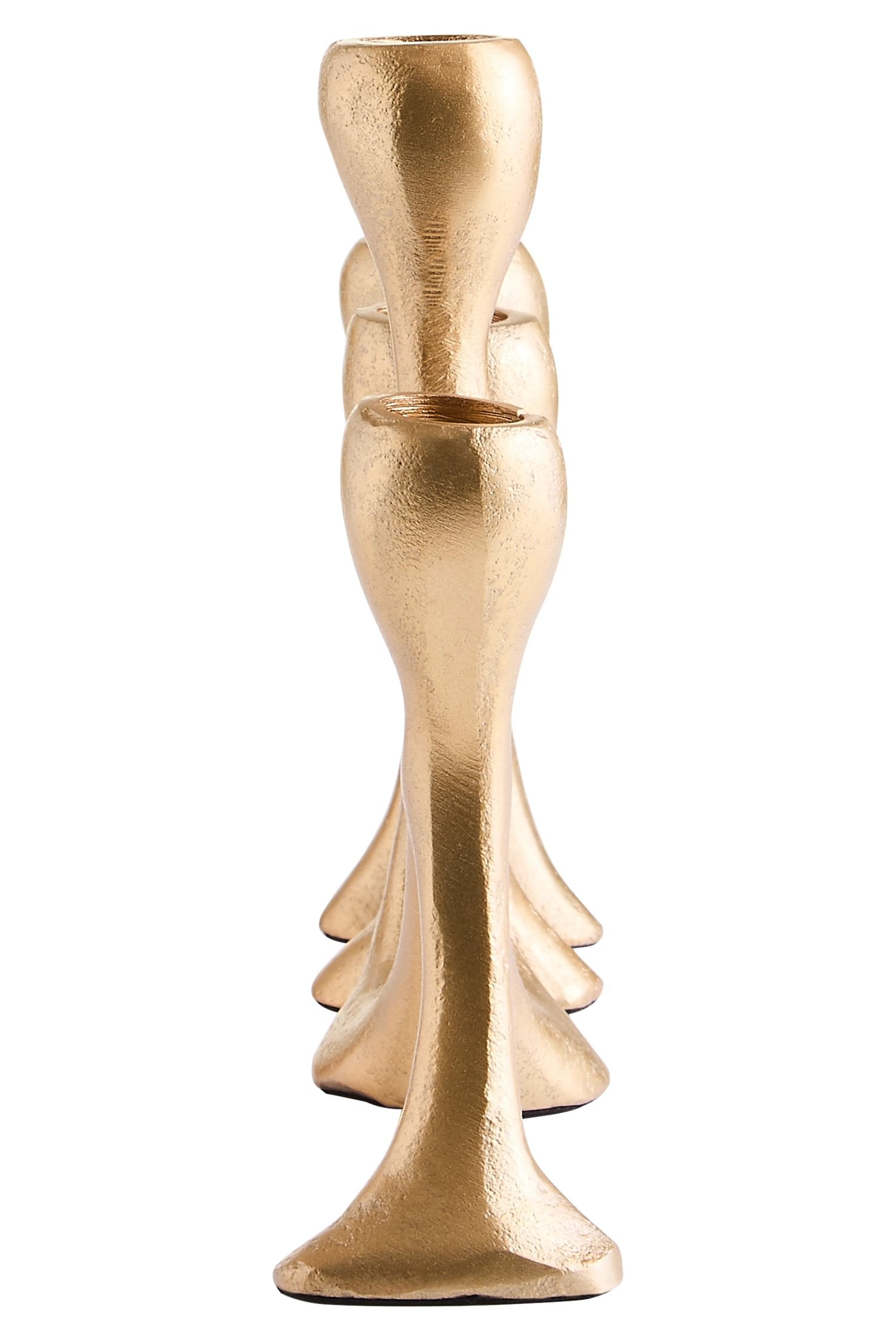 Atelier 4 Light Gold Candle Holder