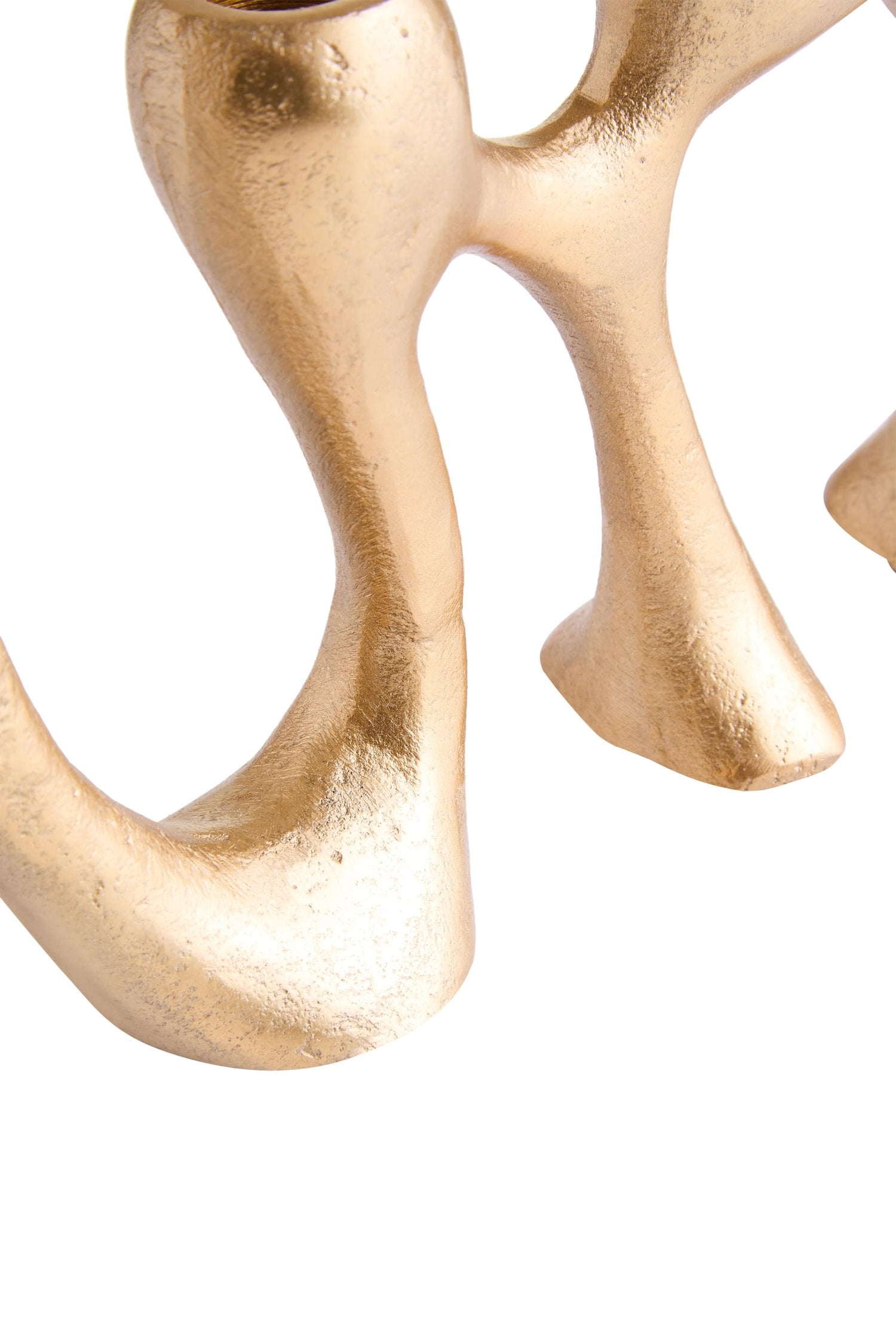 Atelier 4 Light Gold Candle Holder