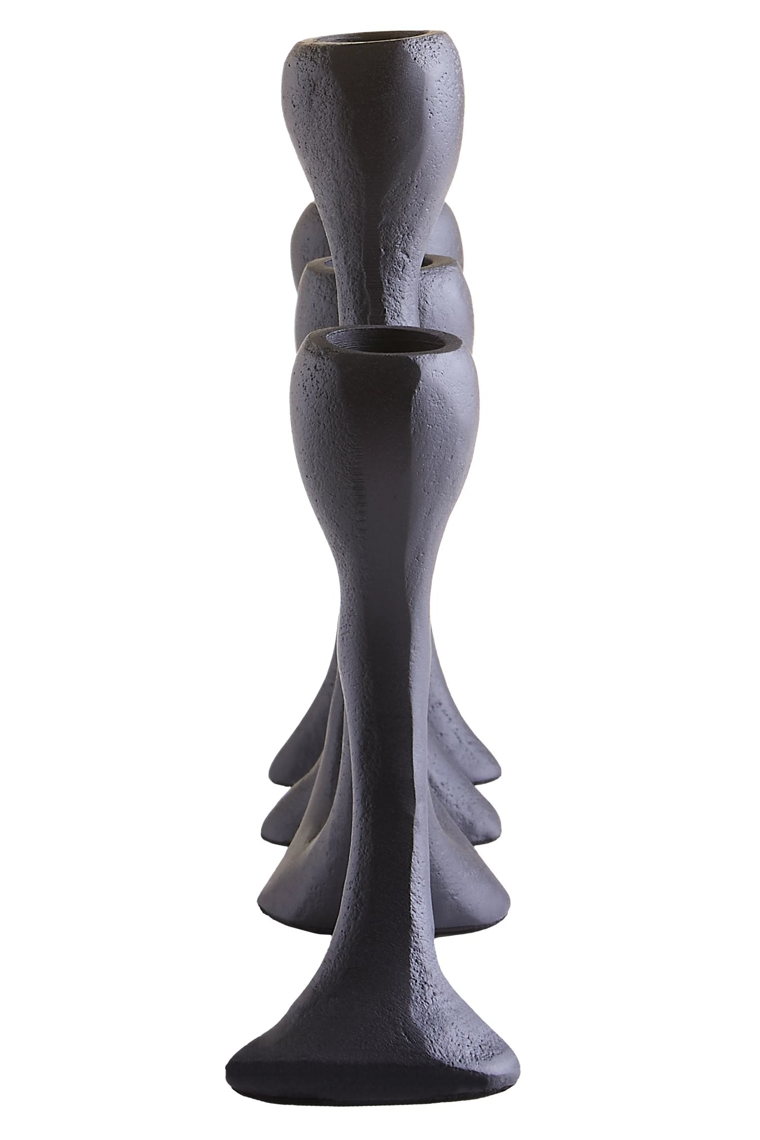 Atelier 4 Light Black Candle Holder