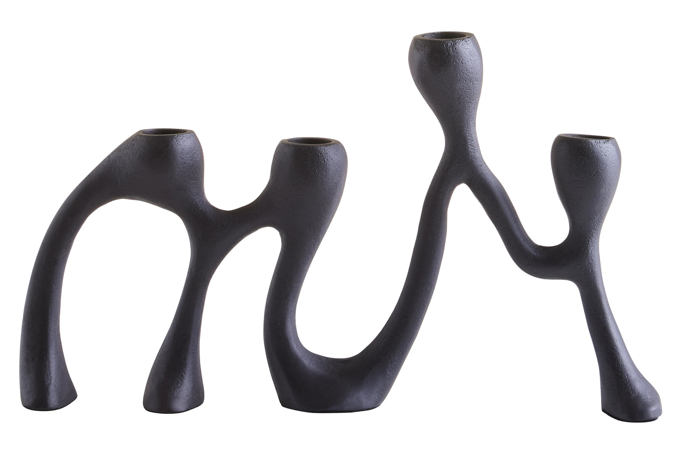 Atelier 4 Light Black Candle Holder