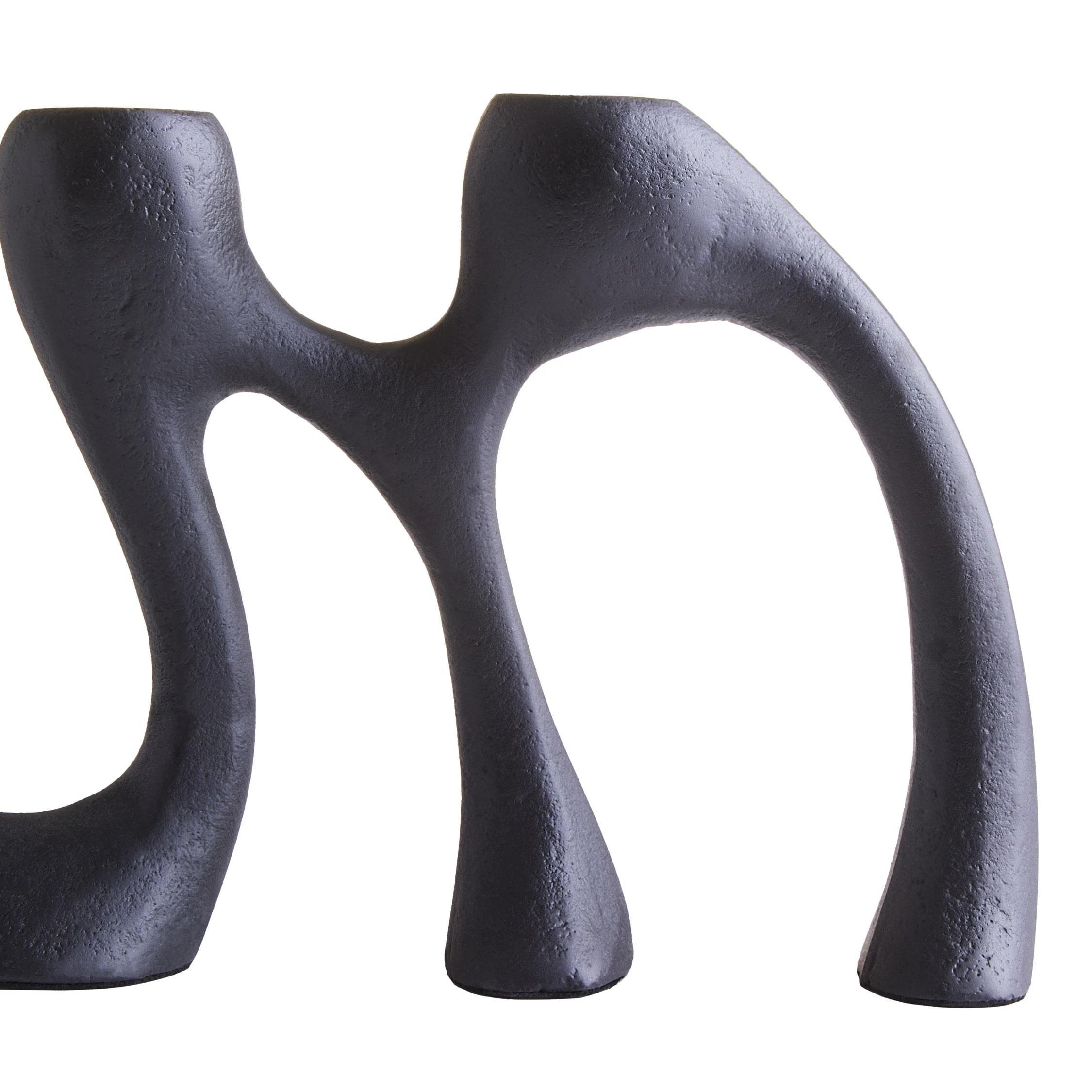 Atelier 4 Light Black Candle Holder