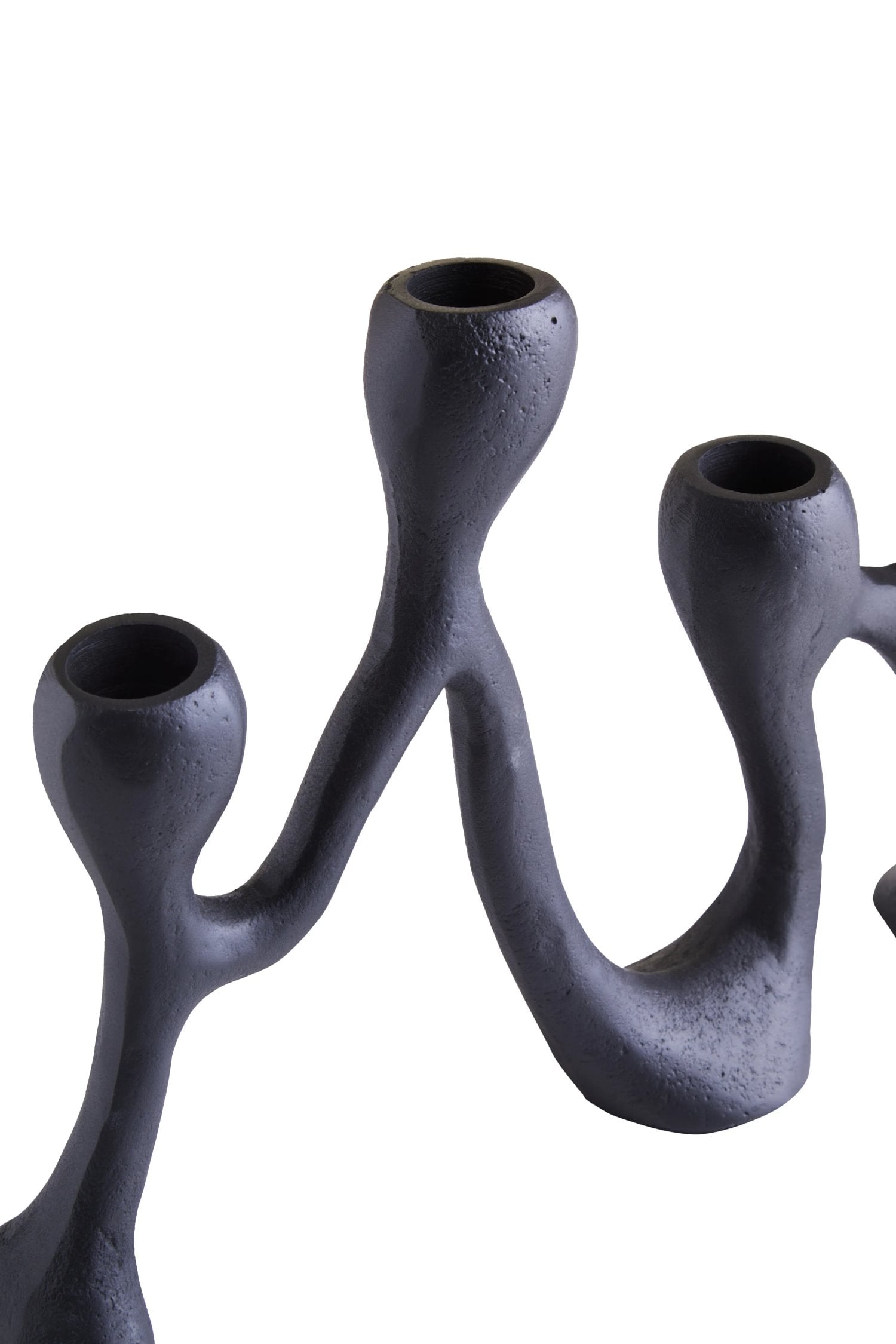 Atelier 4 Light Black Candle Holder