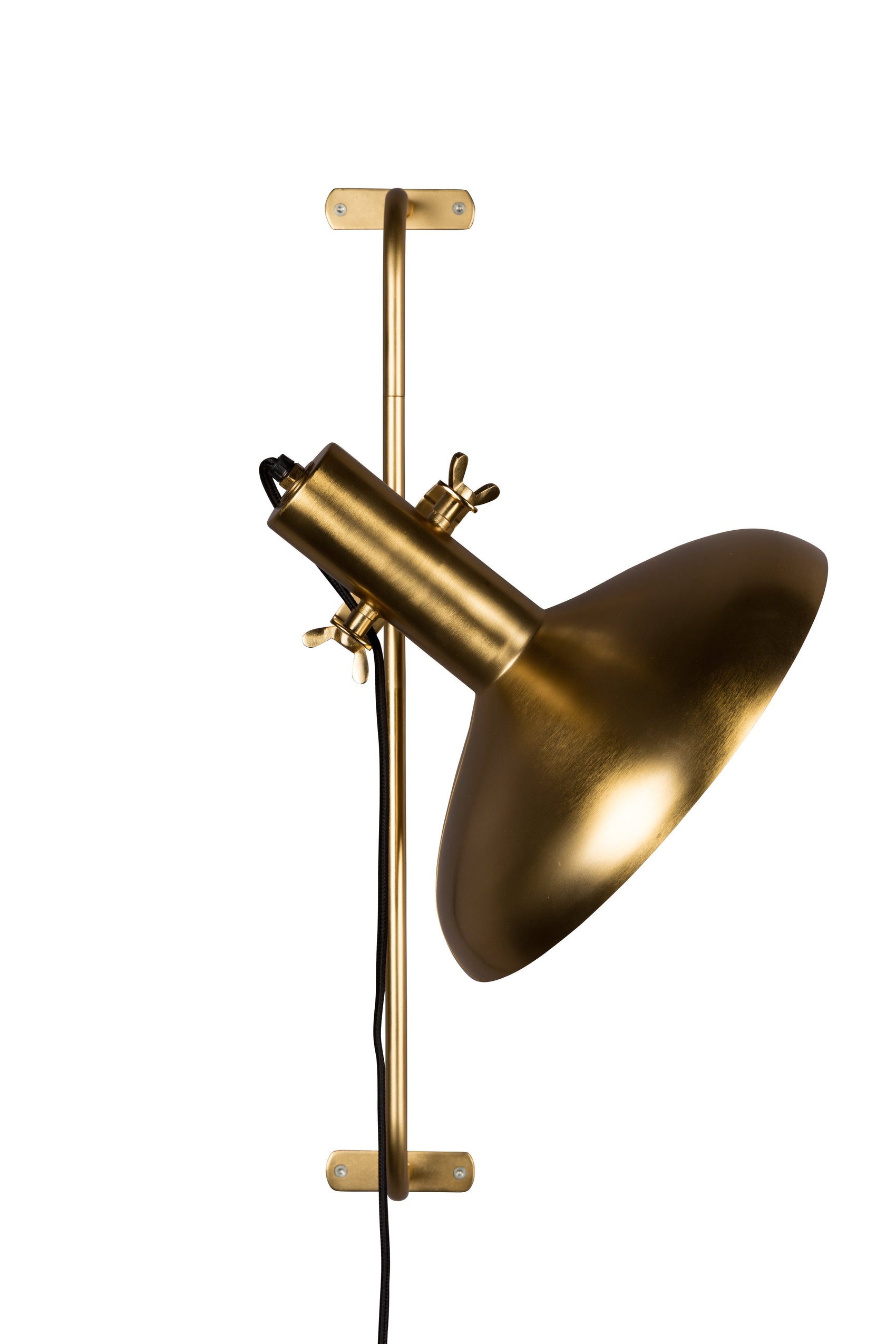 Dutchbone Karish Gold Adjustable Head Wall Light