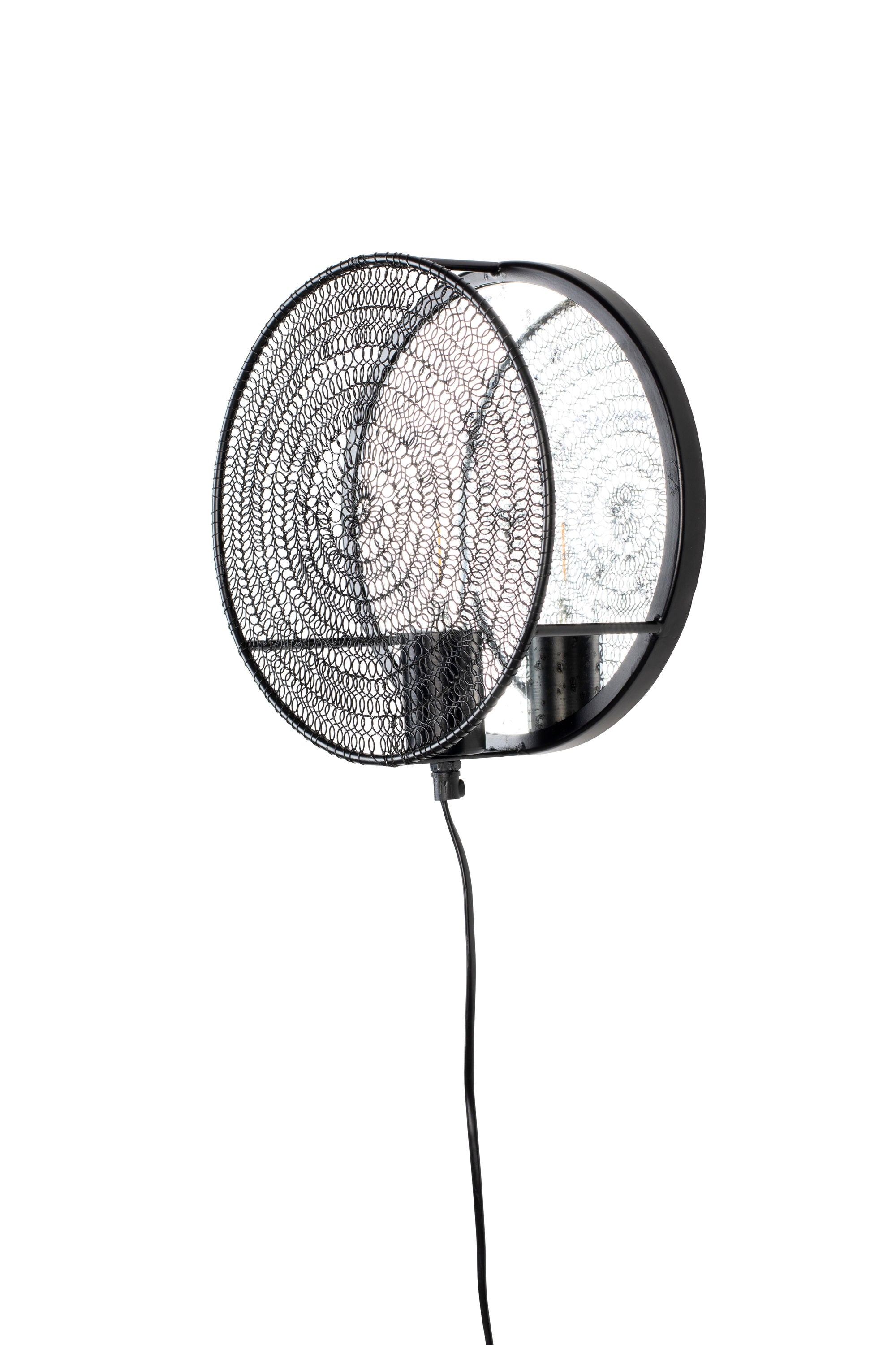 Lea Black Wall Light