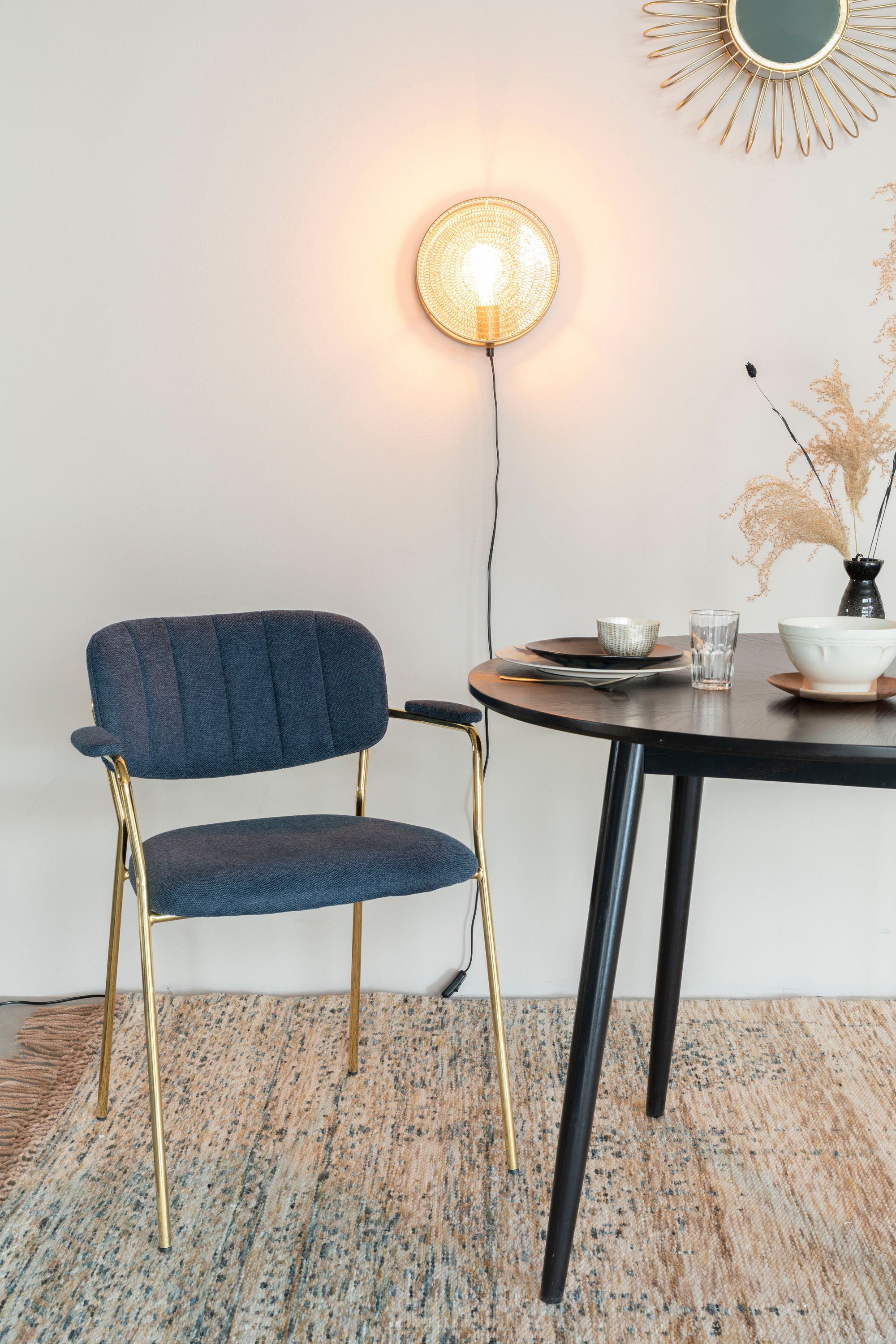 Lena Brass Wall Light