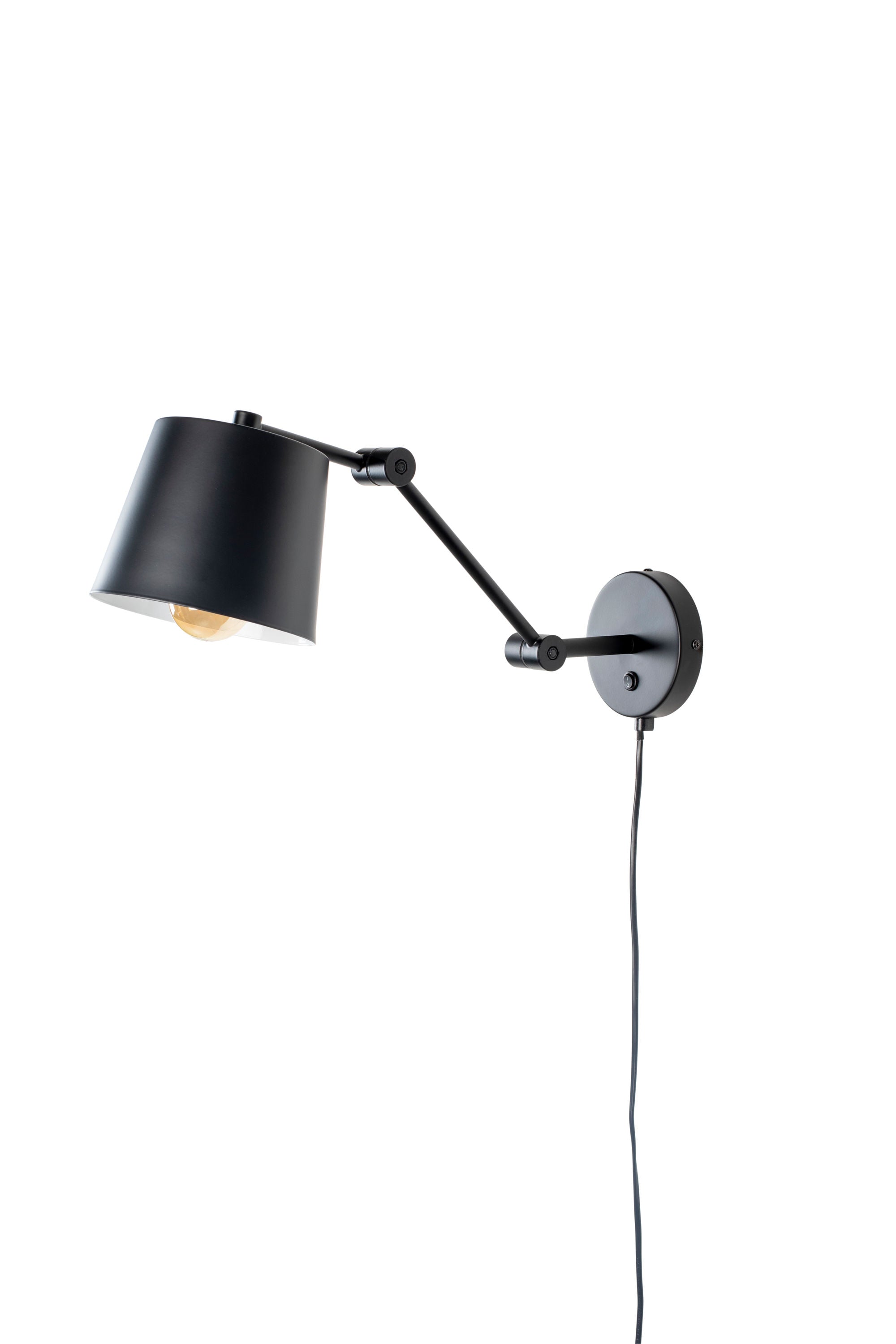 Hajo Black Iron Wall Light
