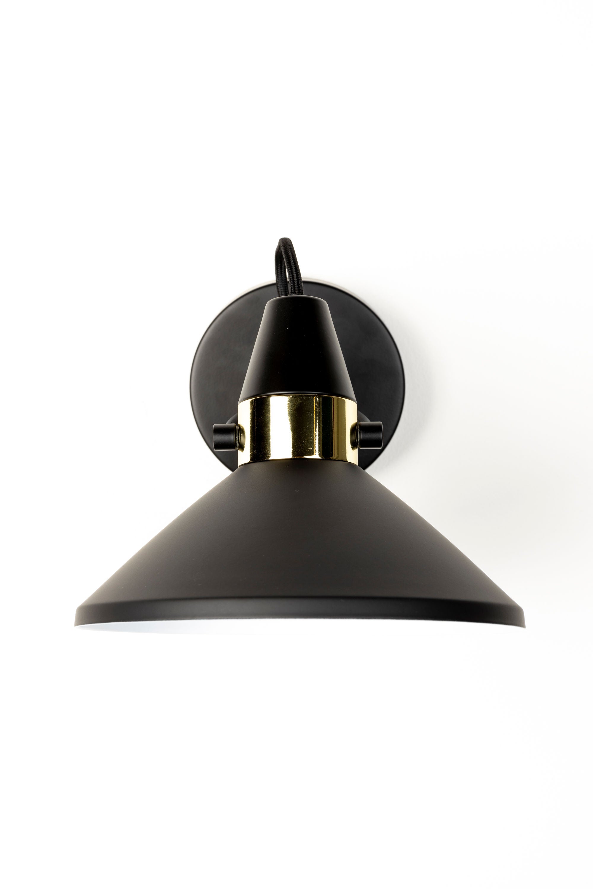 Jona Black & Gold Wall Light