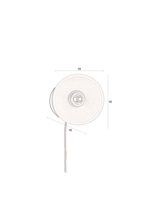 Dutchbone Zahra Terracotta Wall Light