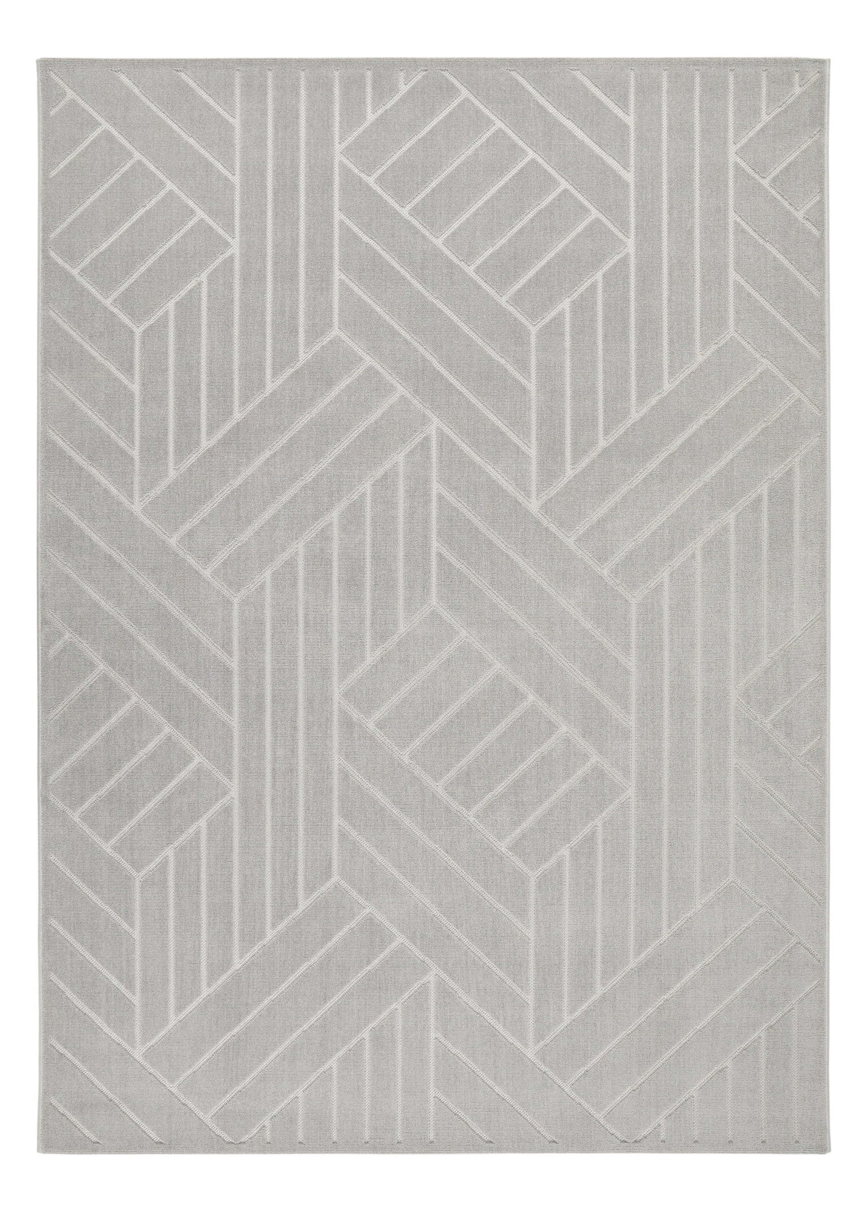 Concept Looms Maze MAZ102 Grey Large Rectangle Rug