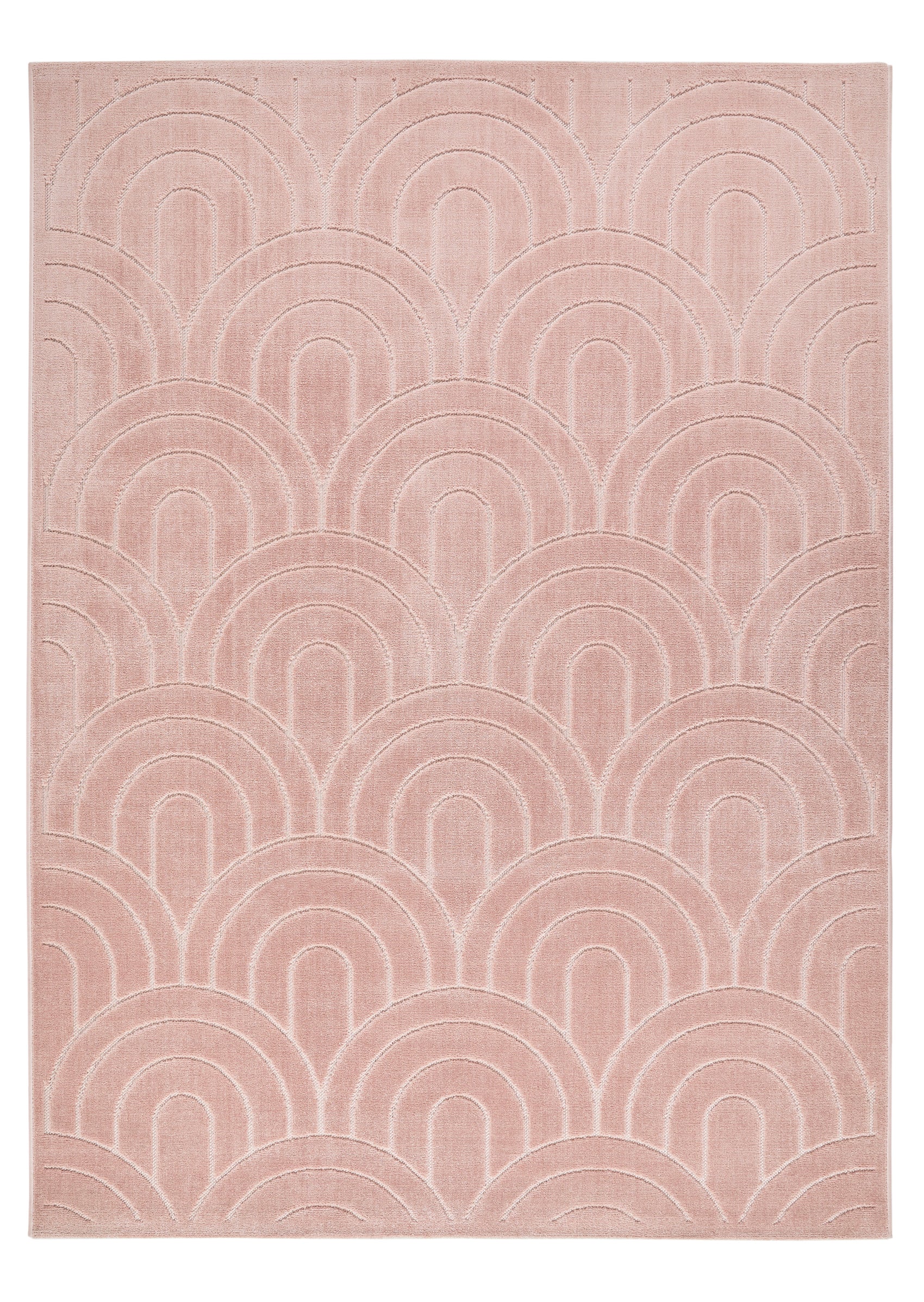 Concept Looms Maze MAZ103 Dusty Pink Large Rectangle Rug