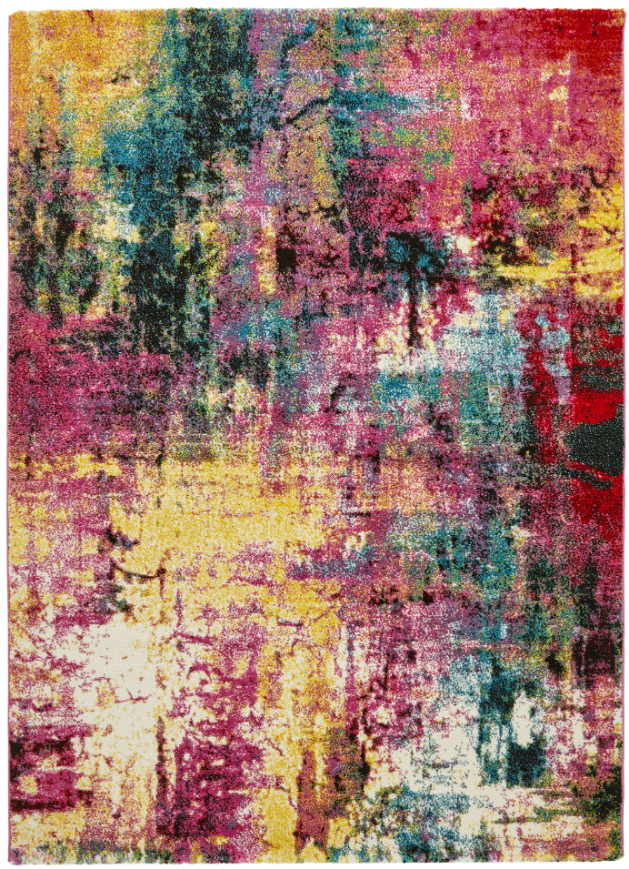 Concept Looms Art Collection ART101 Multi Colour Large Rectangle Rug