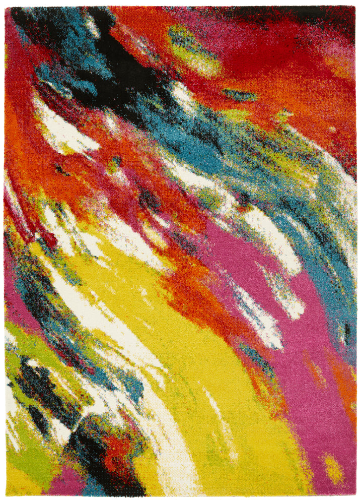 Concept Looms Art Collection ART102 Multi Colour Large Rectangle Rug