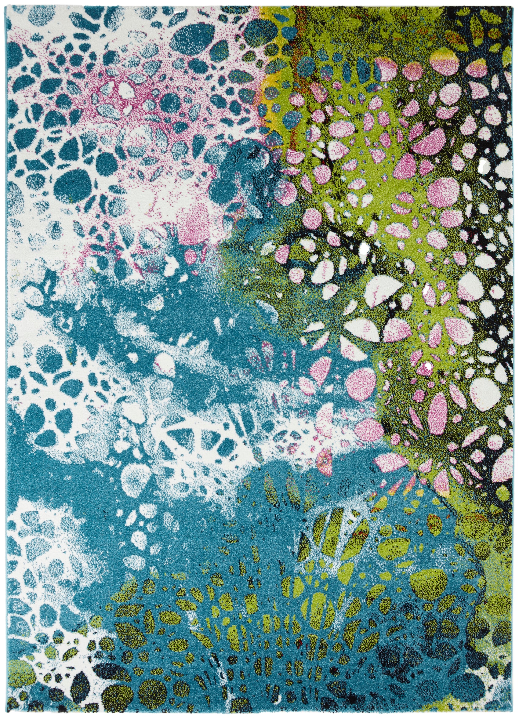 Concept Looms Art Collection ART103 Blue Large Rectangle Rug