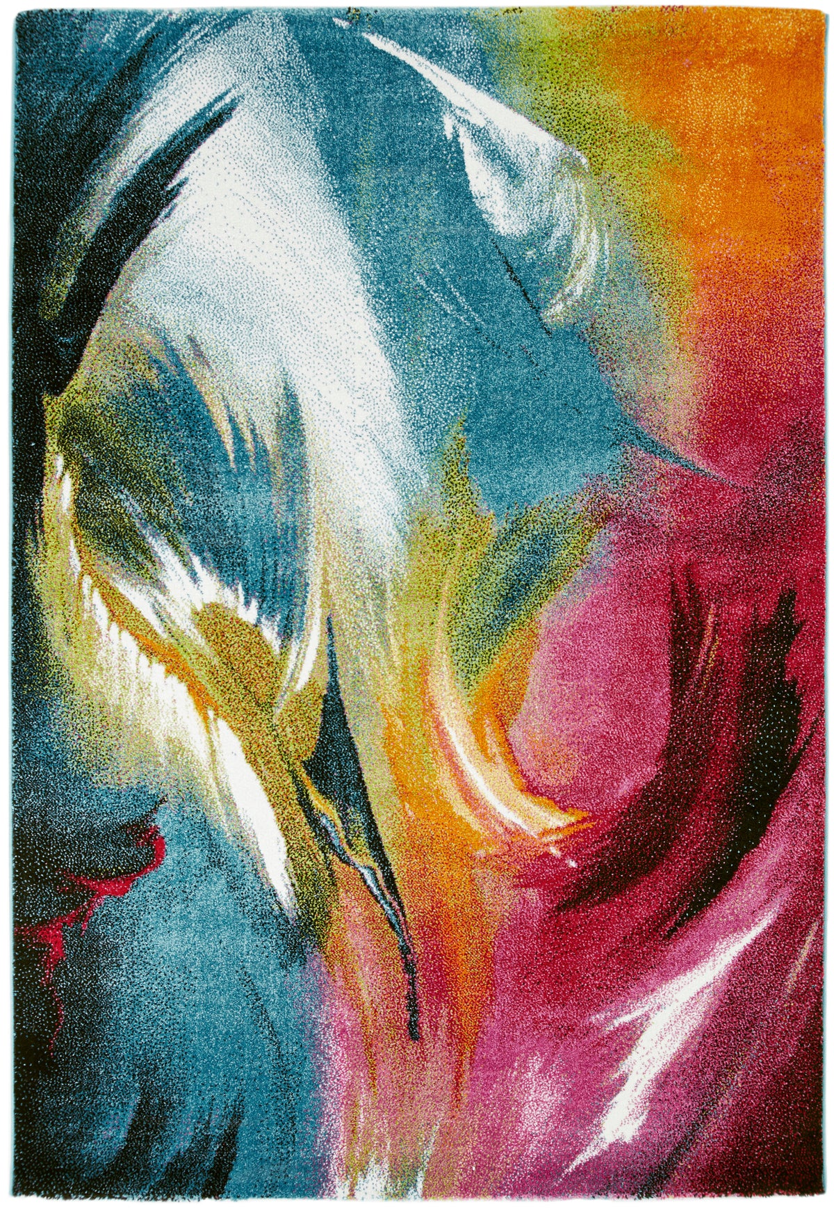 Concept Looms Art Collection ART104 Multi Colour Large Rectangle Rug