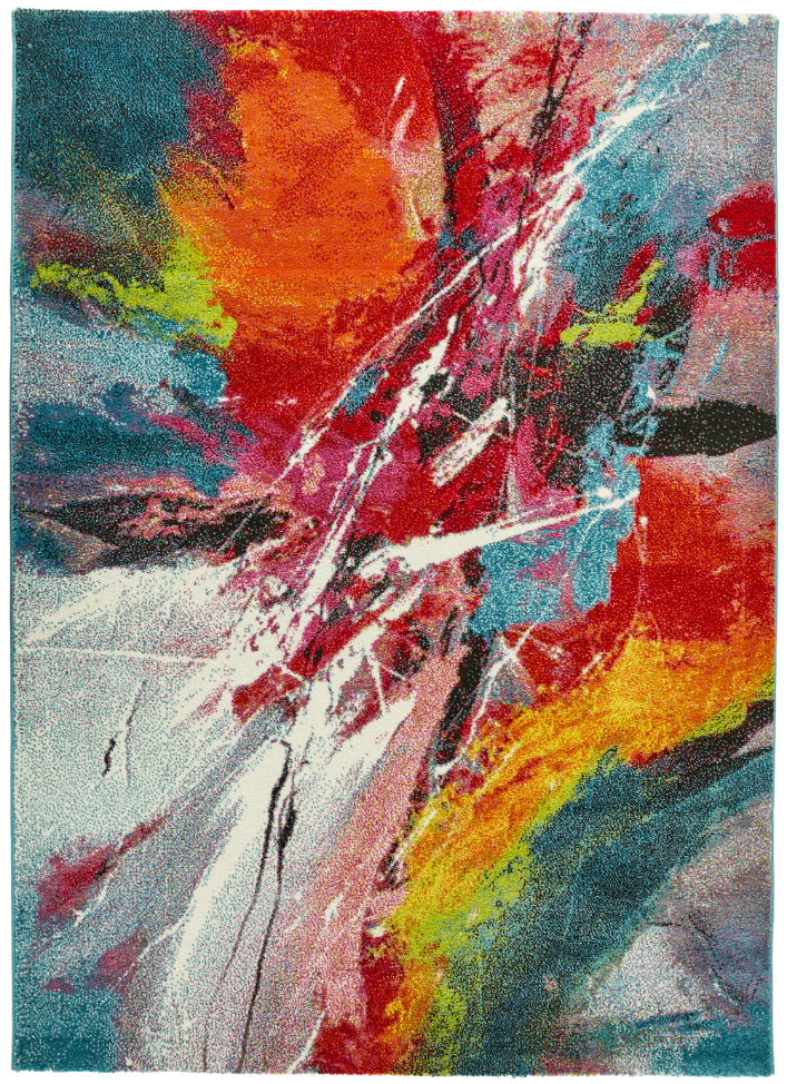 Concept Looms Art Collection ART105 Multi Colour Large Rectangle Rug