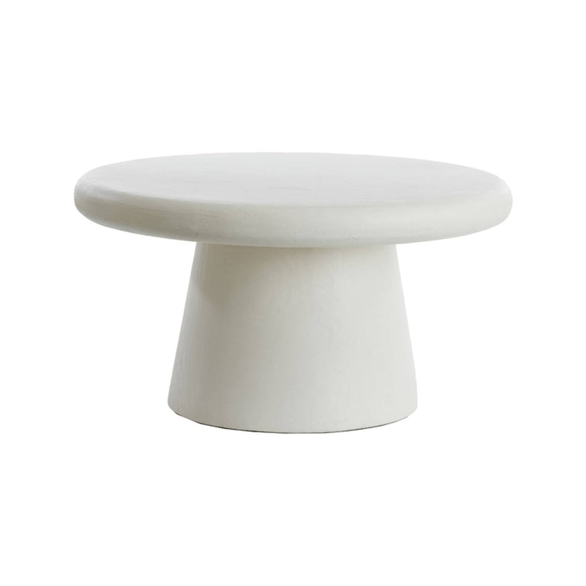 Kulona Cream Wood Round Coffee Table 70cm
