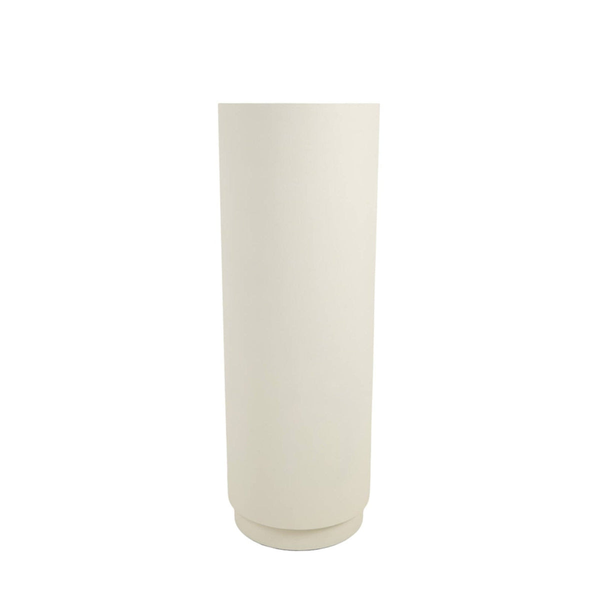 Alarios Cream Crackle Metal Plinth 100cm